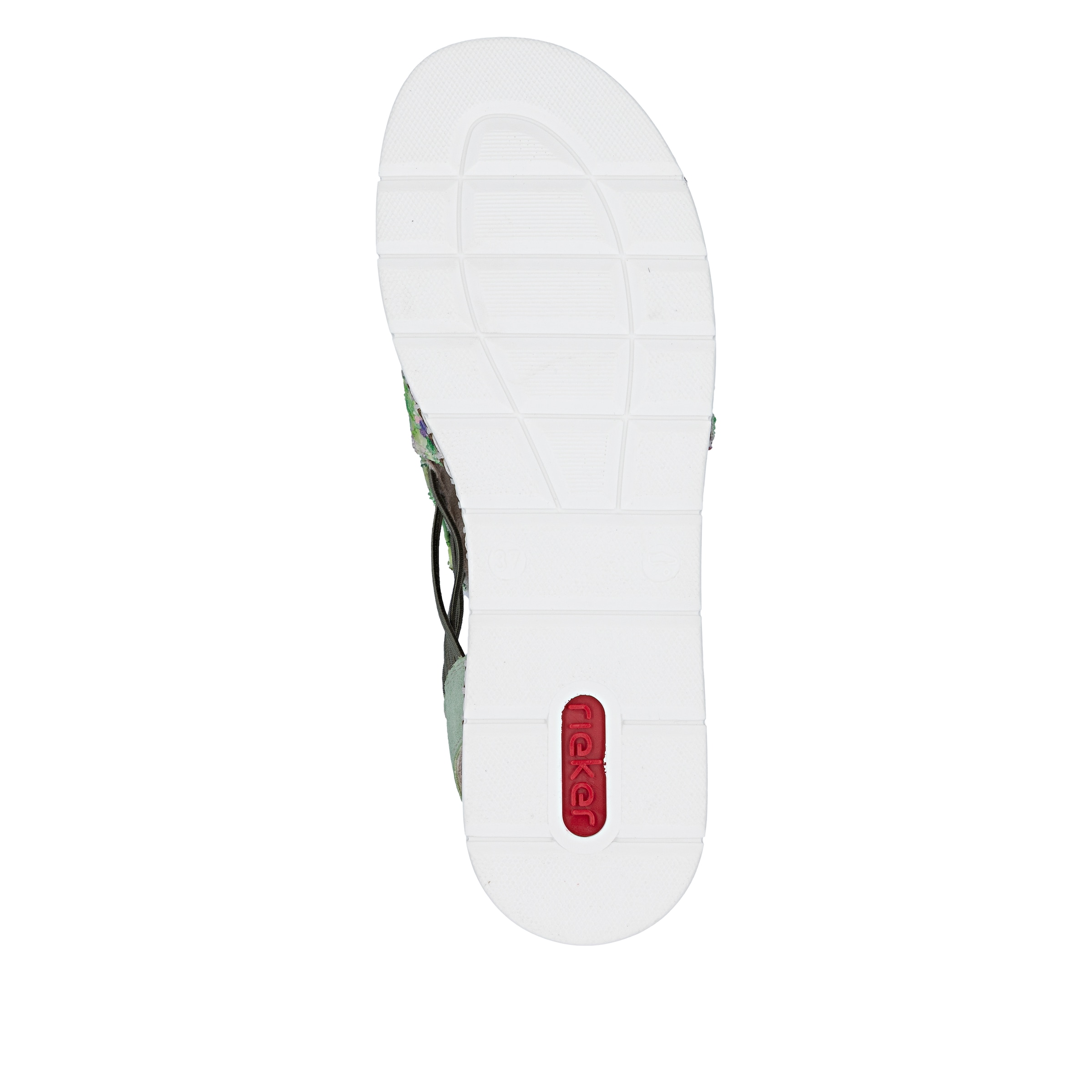 Rieker Sandale  Chaussure d'été, sandalette, talon compensé, look tendance