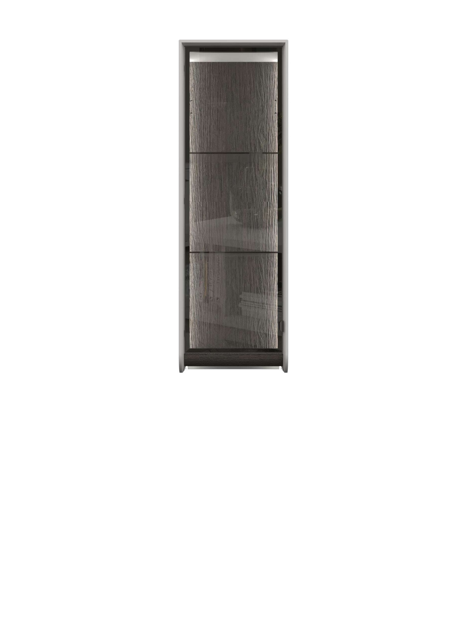 GOODproduct Hängevitrine »Soffy Wandschrank, Schwebendes Design für modernen Wohnraum« UV lackiert, Soft Close Funktion, Wandmontage, Metallgriff