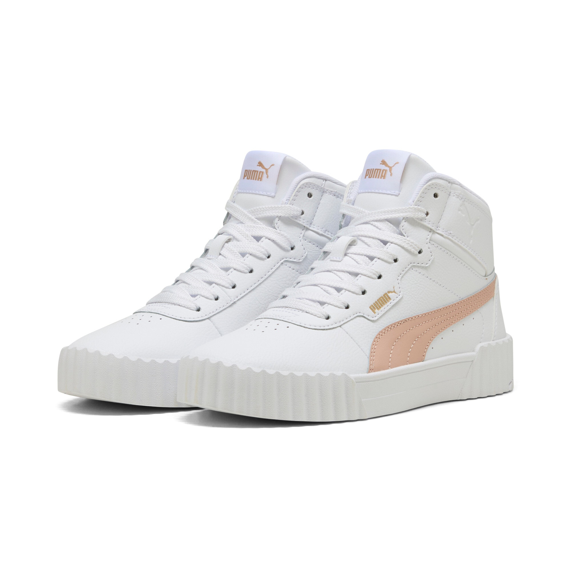 Image of PUMA Sneaker "CARINA 3.0 MID" knöchelhoher Schnitt, Schnürung, nicht herausnehmbare Innensohle
