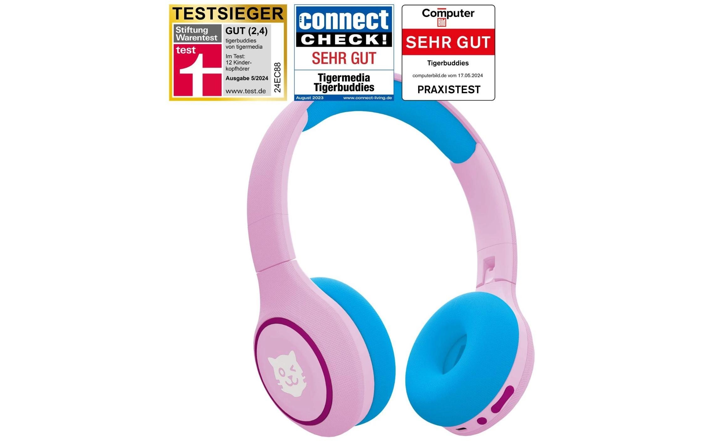 TigerMedia Écouteurs Bluetooth »Tigerbuddies«