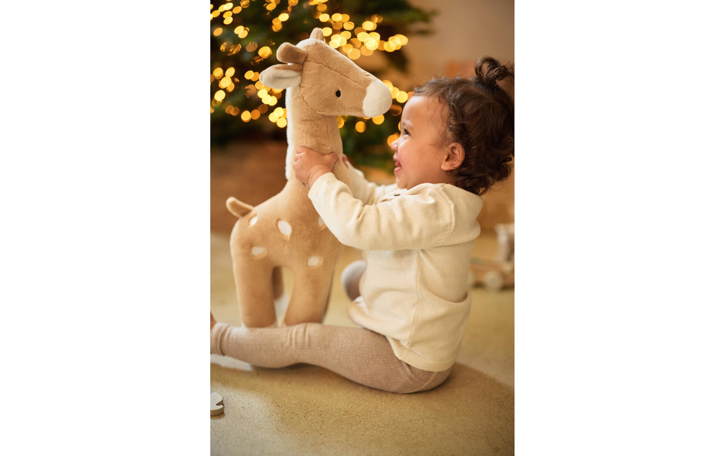 Jollein Plüschfigur »XL Giraffe Biscuit«
