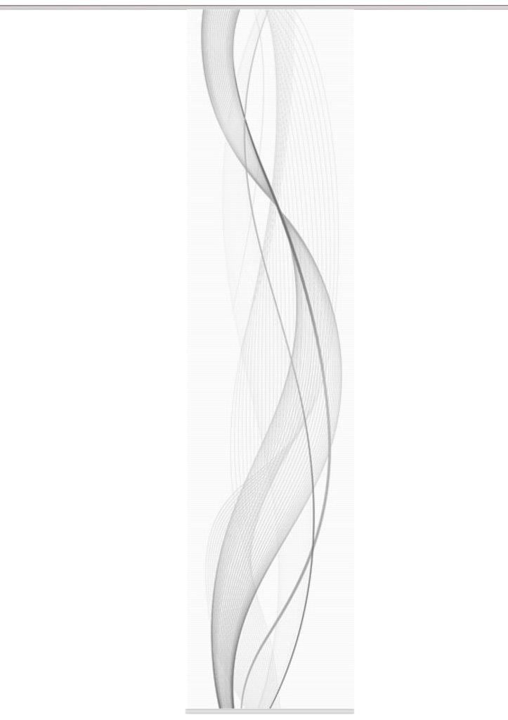 Vision S Rideau coulissant »HEIGHTS« Support de panneau 1 cuis tlg. rideau coulissant, impression numérique, bambou