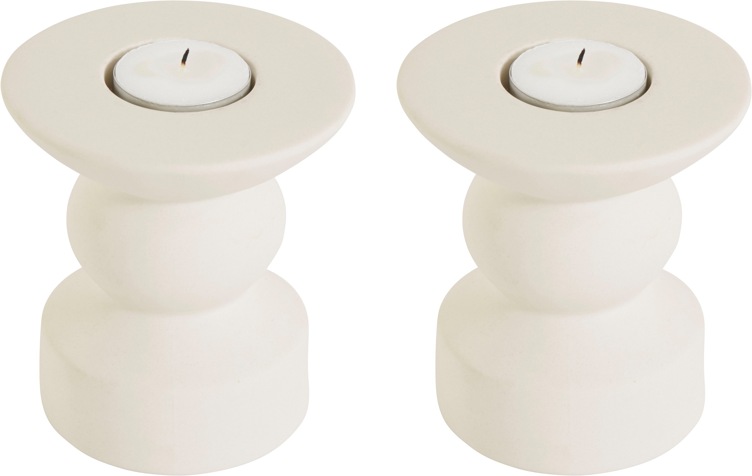 Image of LeGer Home by Lena Gercke Teelichthalter »Iva«, (Set, 2 St.), Höhe ca. 11,5 cm bei Ackermann Versand Schweiz
