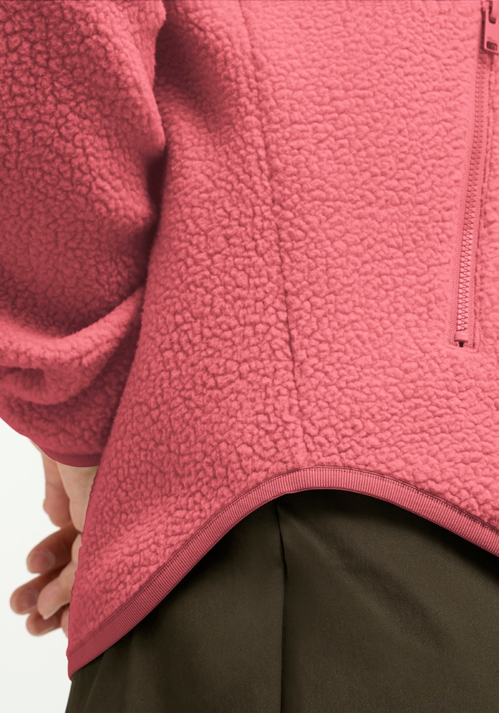 Jack Wolfskin Veste polaire »LITE CURL FZ W« atmungsaktives Material, elastische Kanten, Reissverschlusstaschen