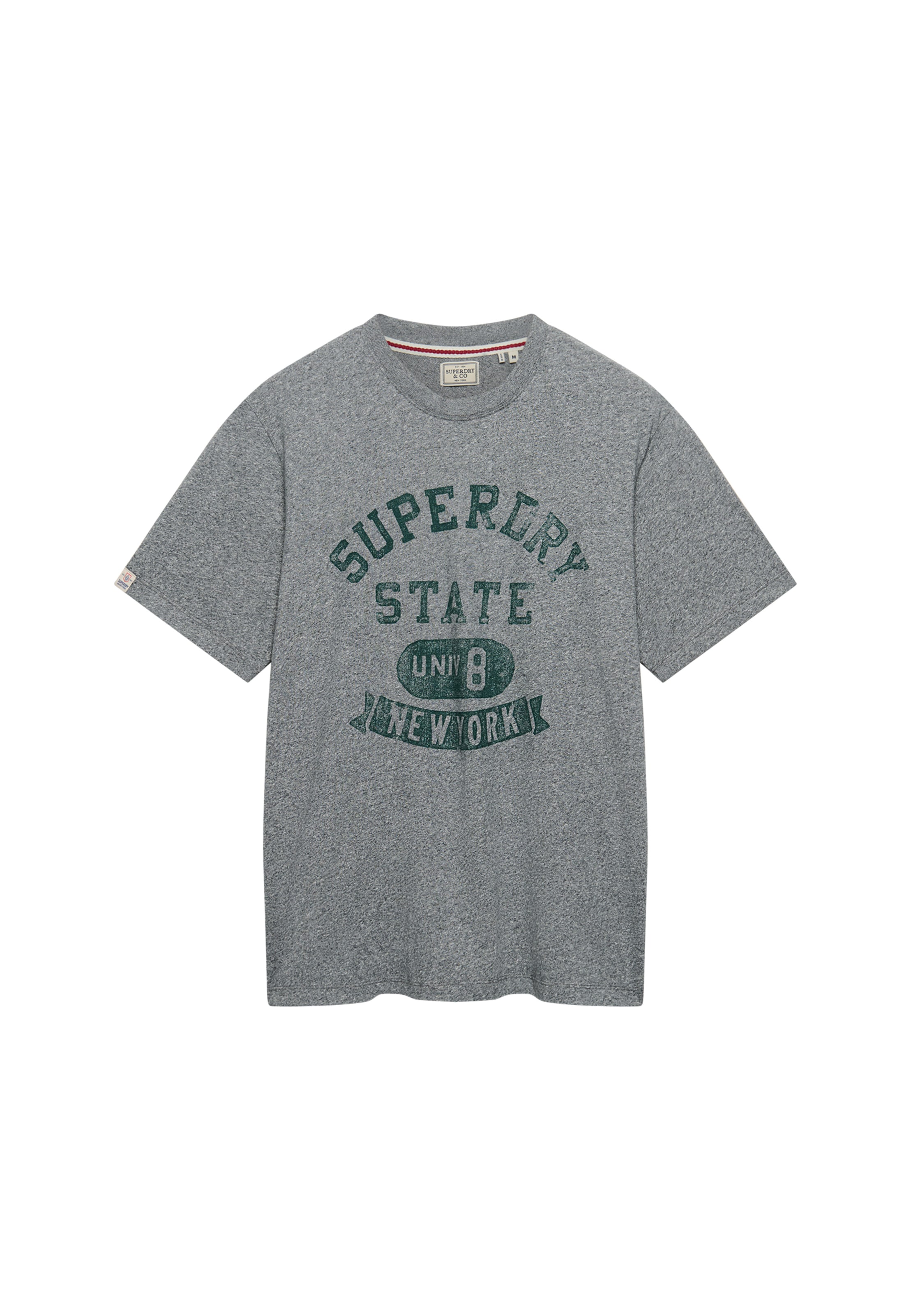 Superdry Rundhalsshirt »ATH ESS TEE« Baumwolle, loose fit