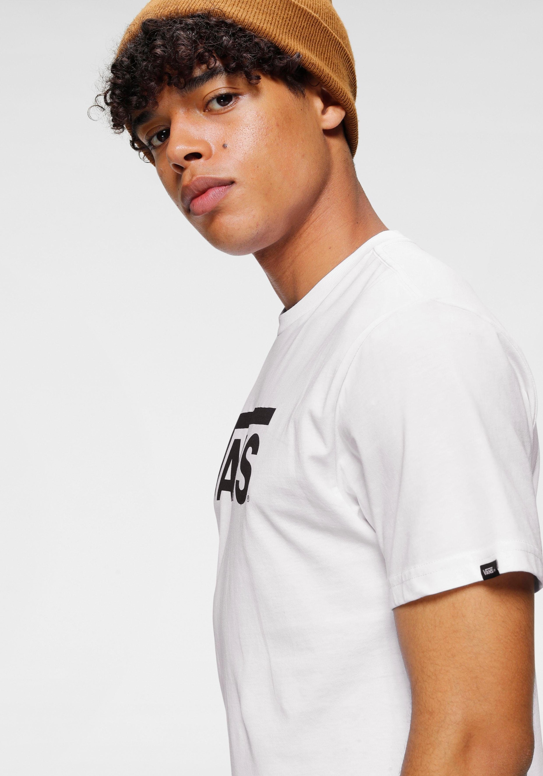 Vans T-Shirt »MN VANS CLASSIC«, Basic T-Shirt mit grossem Logoprint