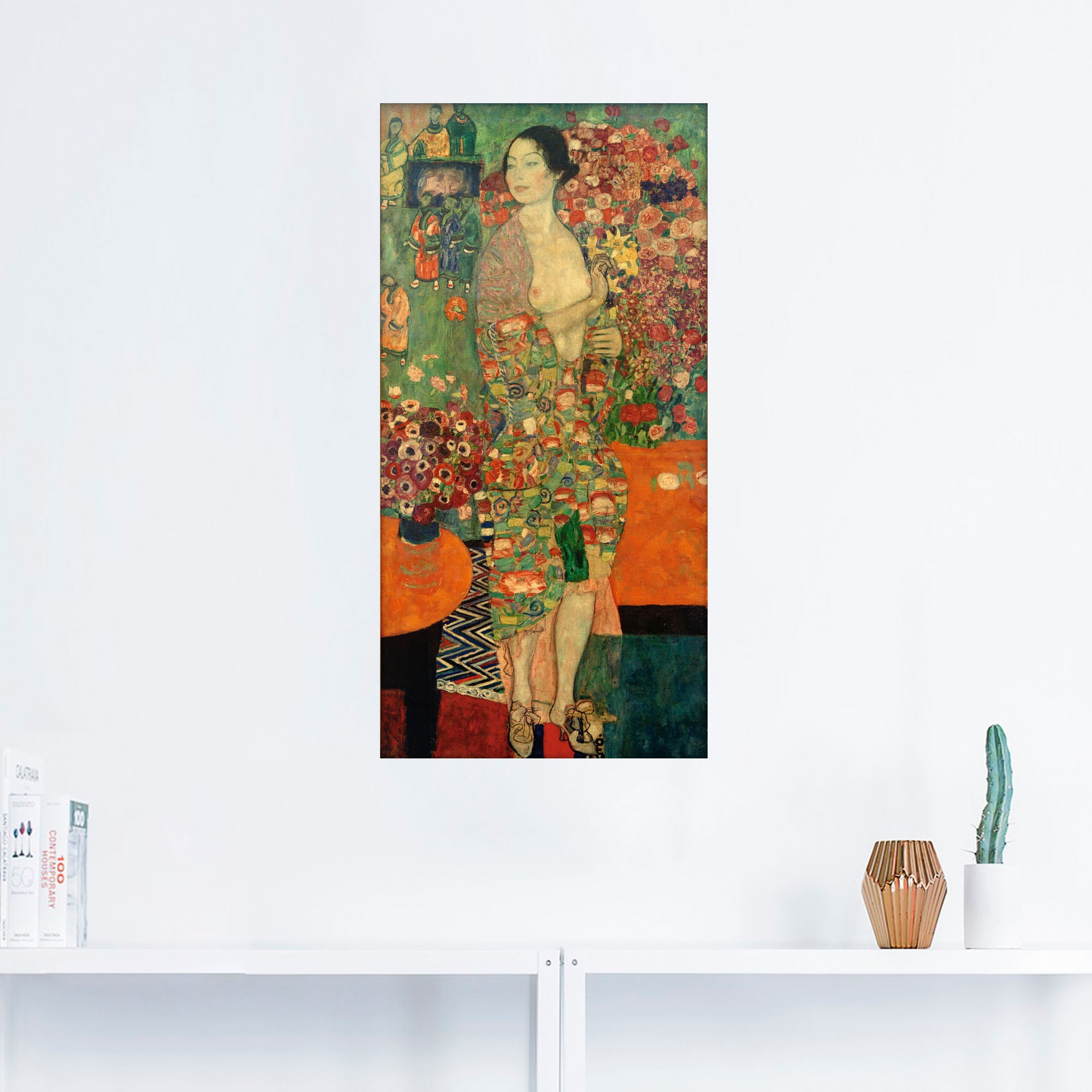 Artland Wandbild »Die Tänzerin«, Frau, (1 St.), als Leinwandbild, Poster, Wandaufkleber in verschied. Grössen