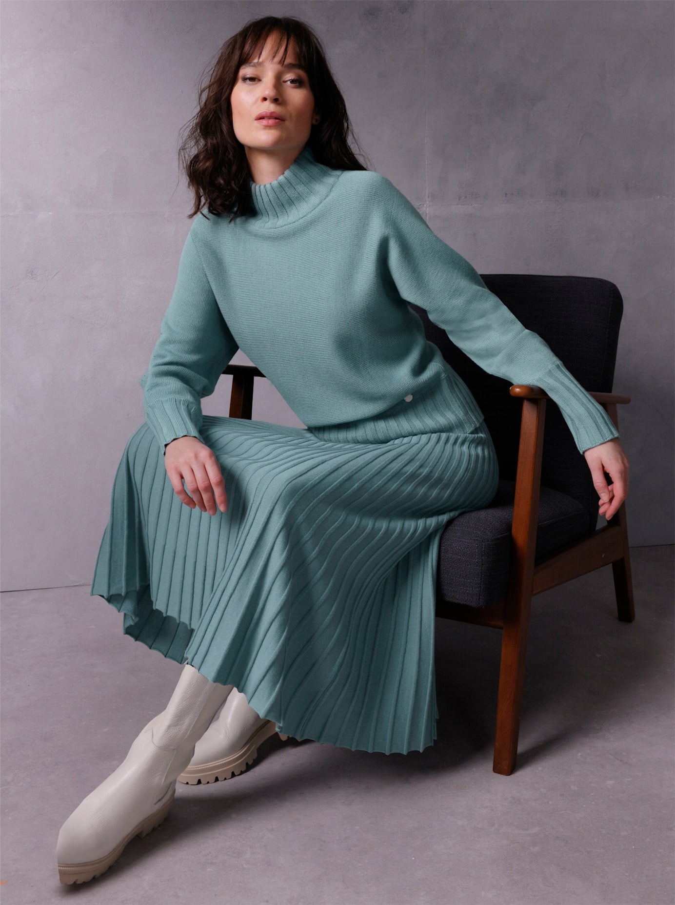 CREATION L PREMIUM Strickpullover "Merinowoll-Pullover"