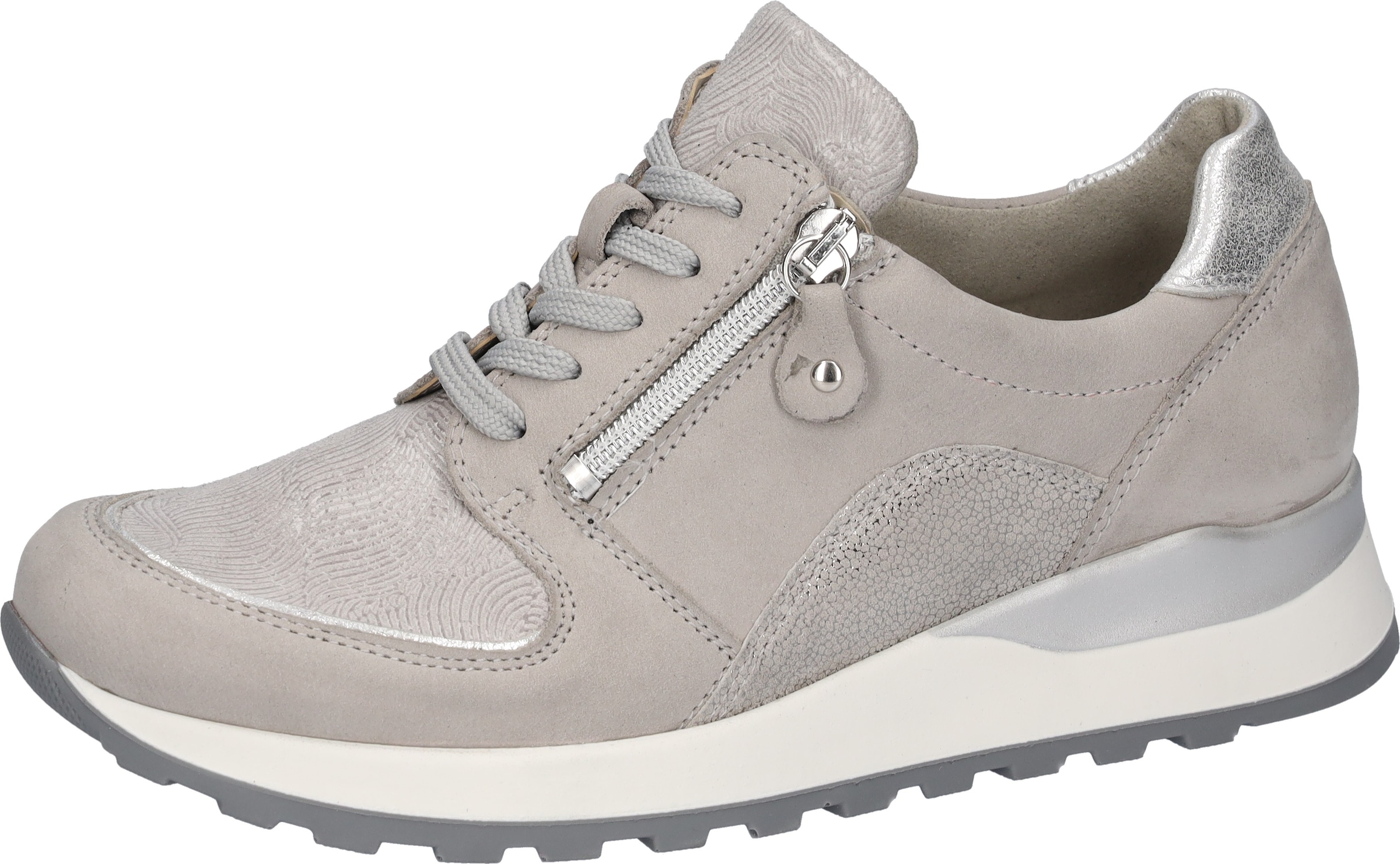 Image of Waldläufer Keilsneaker "HIROKO-SOFT" Orthotritt Ausstattung, H-Weite, Freizeitschuh, Halbschuh, Schnürschuh