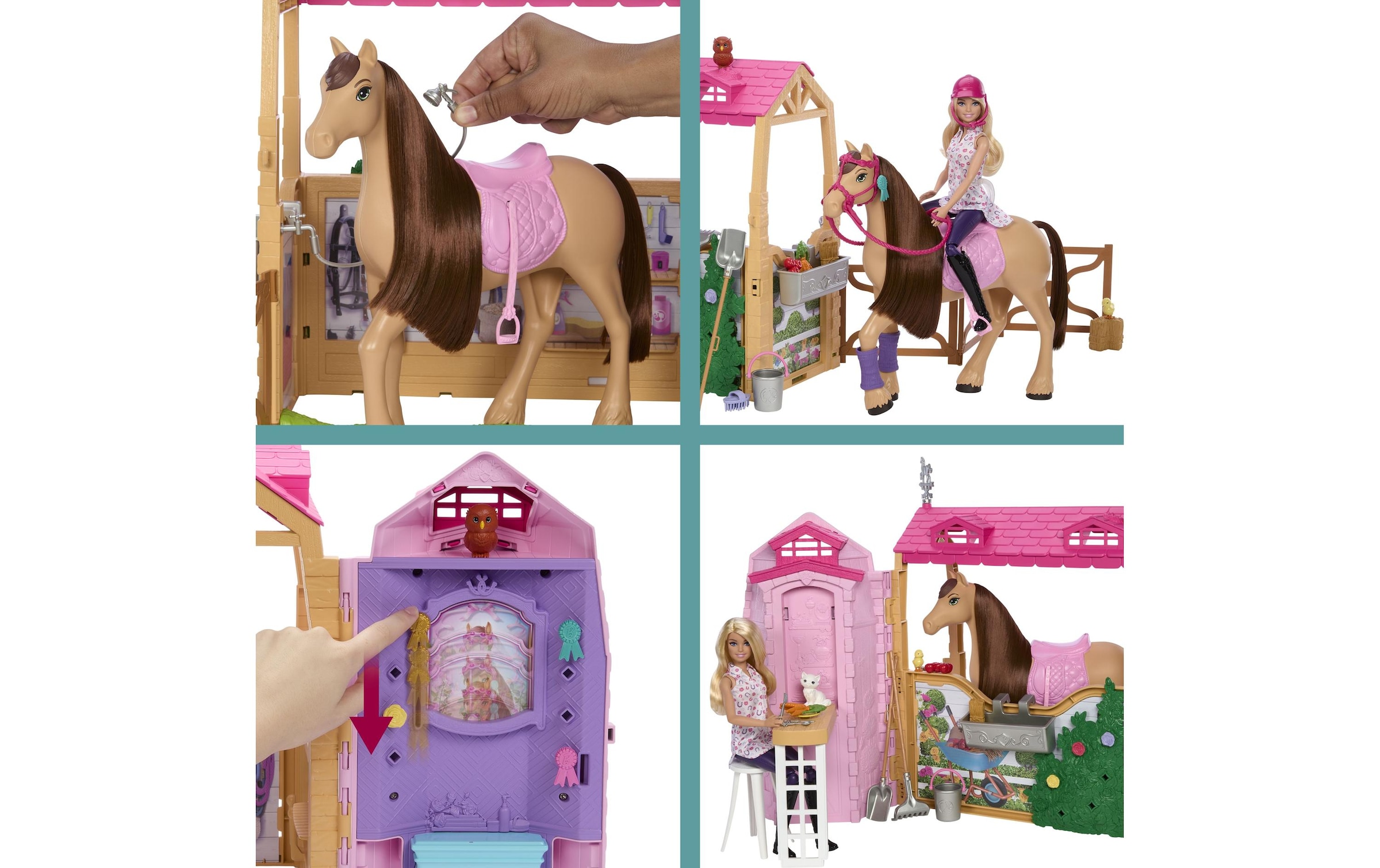 Barbie Anziehpuppe »Barbie The Ultimate Stable«, Puppenreihe: The Great Horse Chase