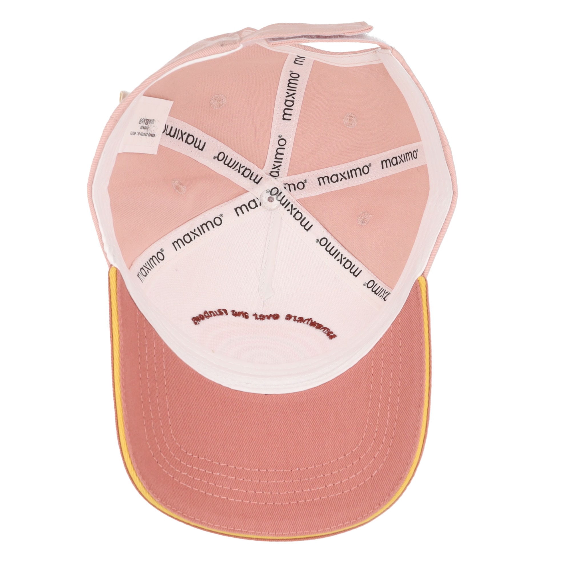 MAXIMO Baseball Cap 1 Stk. Regenbogen-Motiv, Basecap, 5-Panel, Klettverschluss, Mädchen