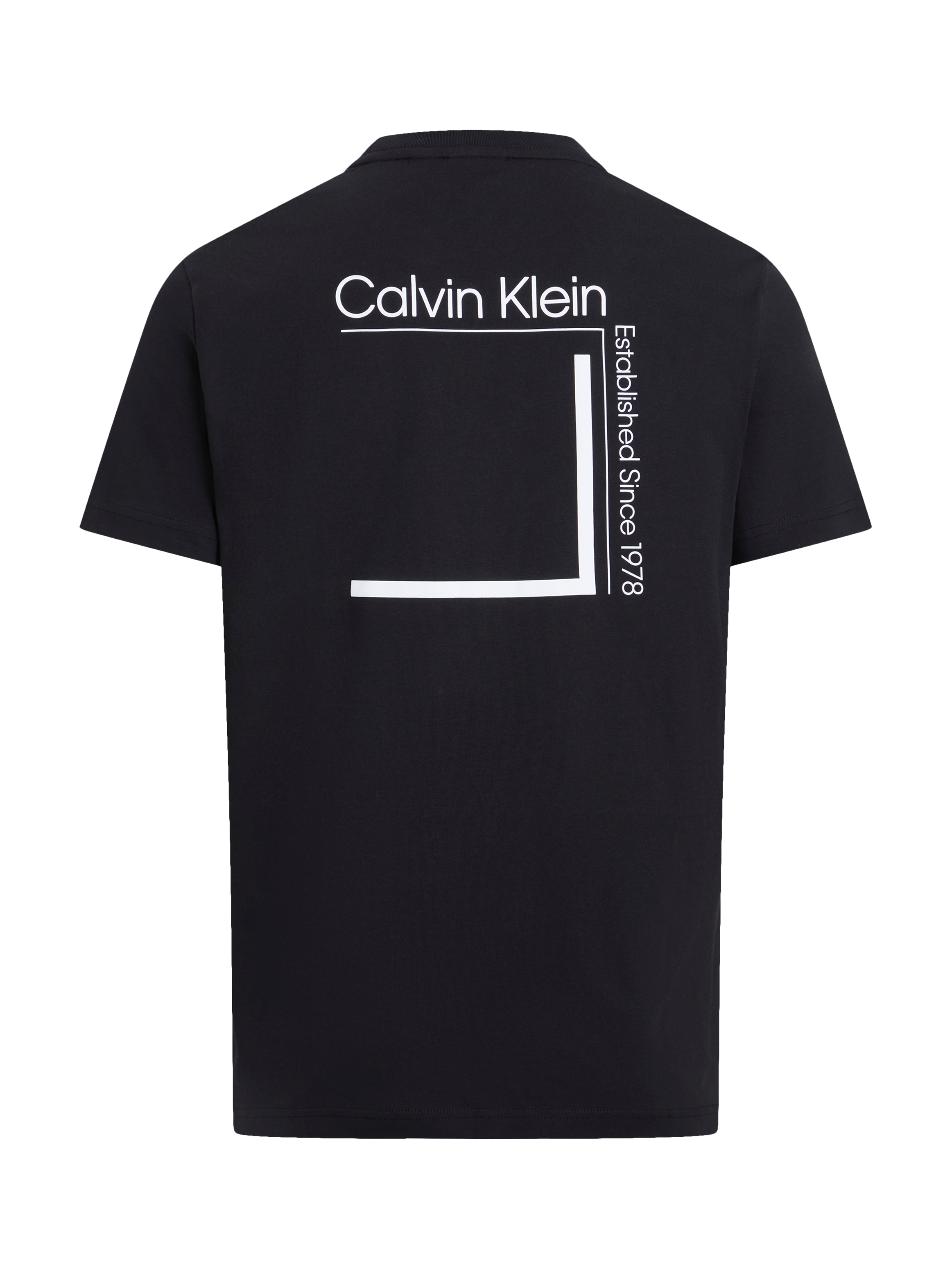 Calvin Klein T-Shirt »CP-LINEAR BOX LOGO T-SHIRT«, in Unifarbe