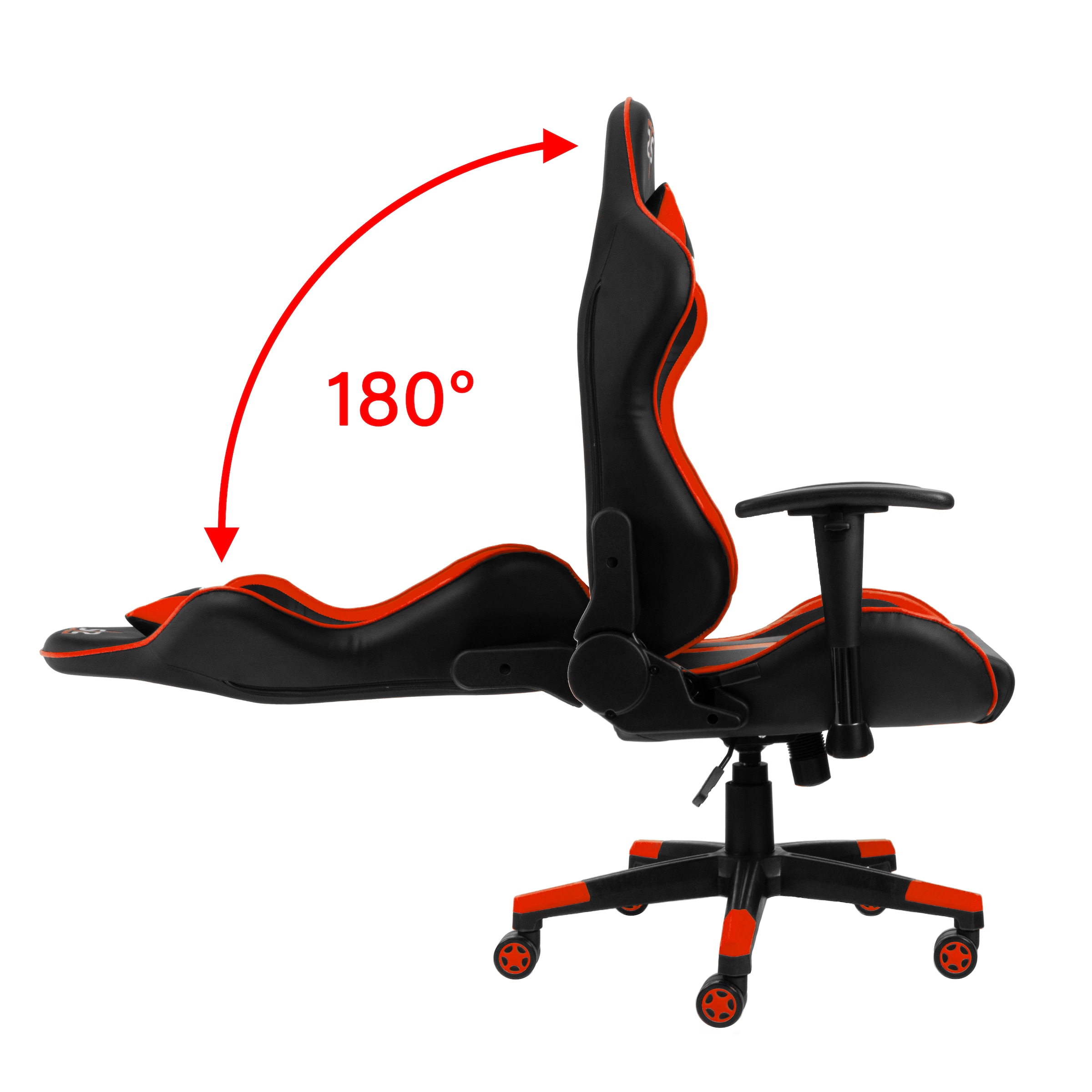 Hyrican Gaming-Stuhl »Striker Gaming-Stuhl "Copilot" Gamingstuhl + Stuhlunterlage«, Bodenschutzmatte 1100x1100x2mm