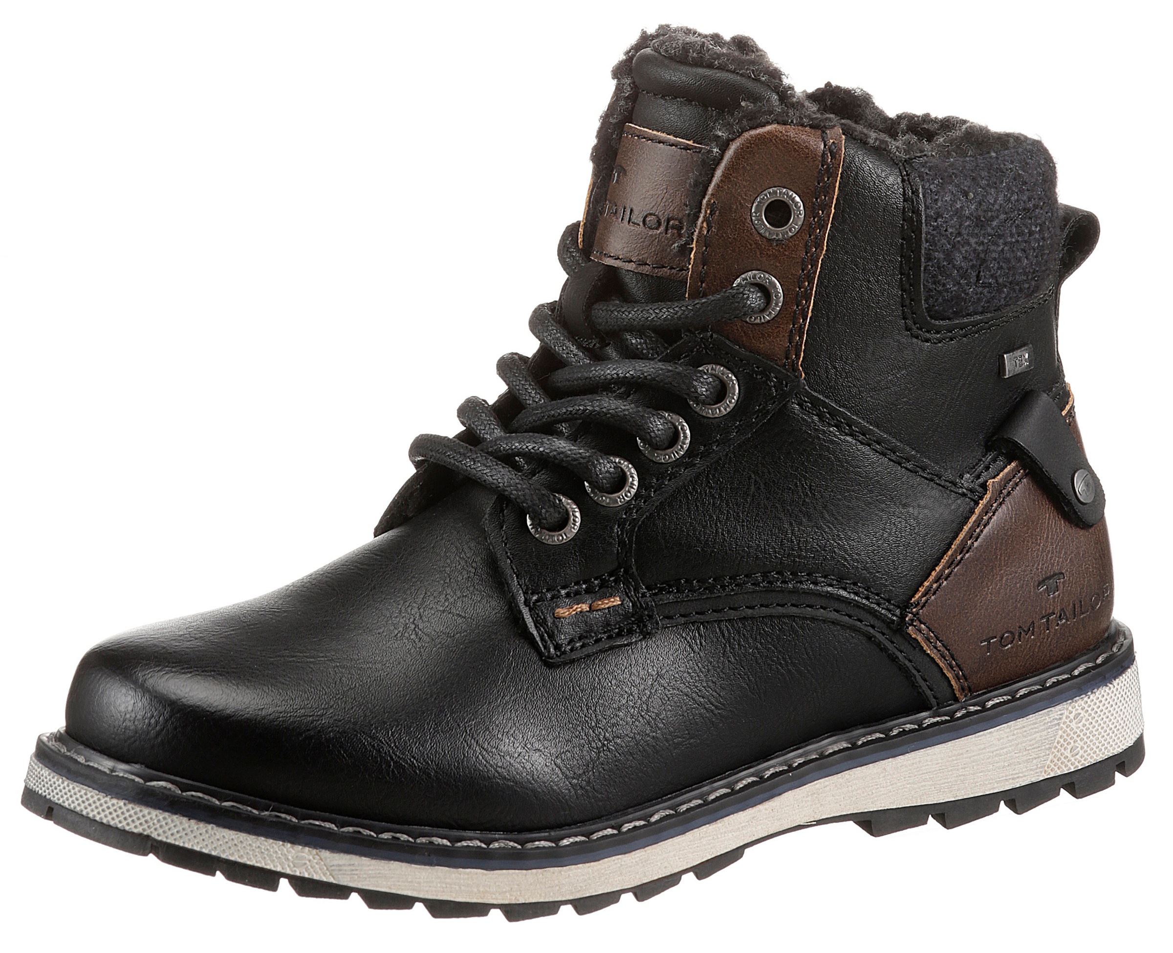 Image of TOM TAILOR Winterboots, mit Kontrastbesatz bei Ackermann Versand Schweiz