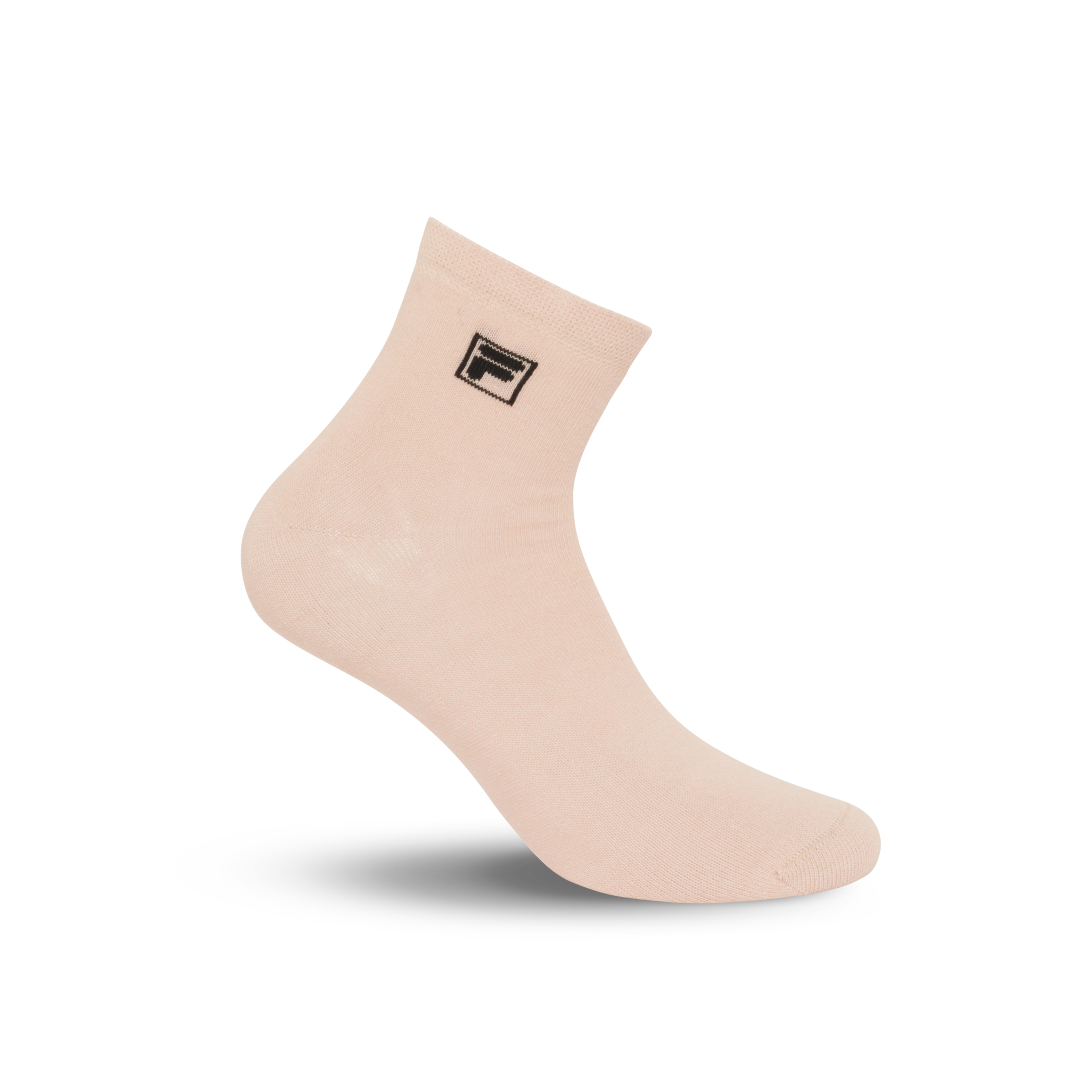 Fila Kurzsocken »UNISEX QUARTER PLAIN SOCKS« 3 Paar tlg. mit eingestrickem Logo