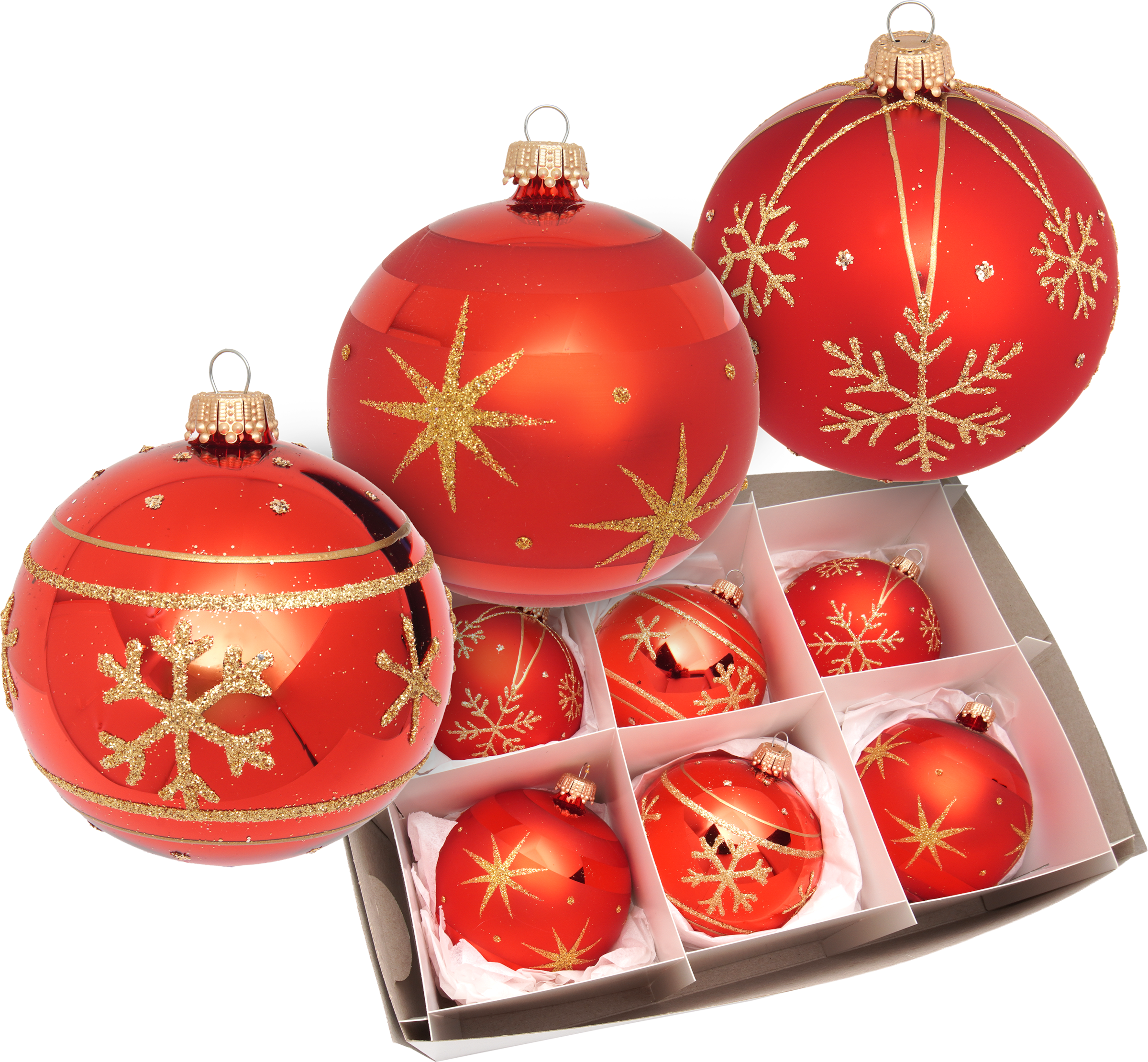 GOODproduct Weihnachtsbaumkugel »Glaskugelsortiment«
