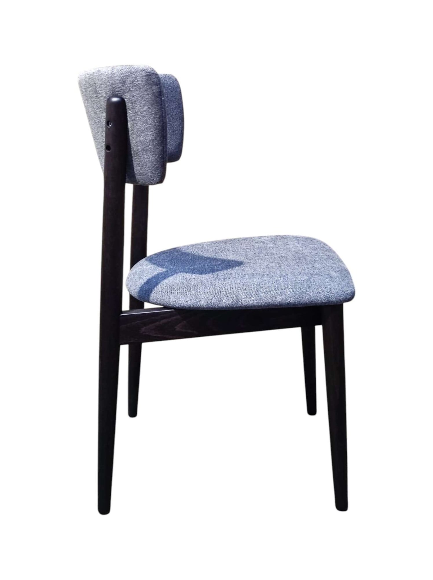 GOODproduct Chaise rembourrée »Jan Esszimmerstuhl, Küchenstuhl, 4-Fussstuhl« () 2 cuisChenille, Massivholzbeine, Retro