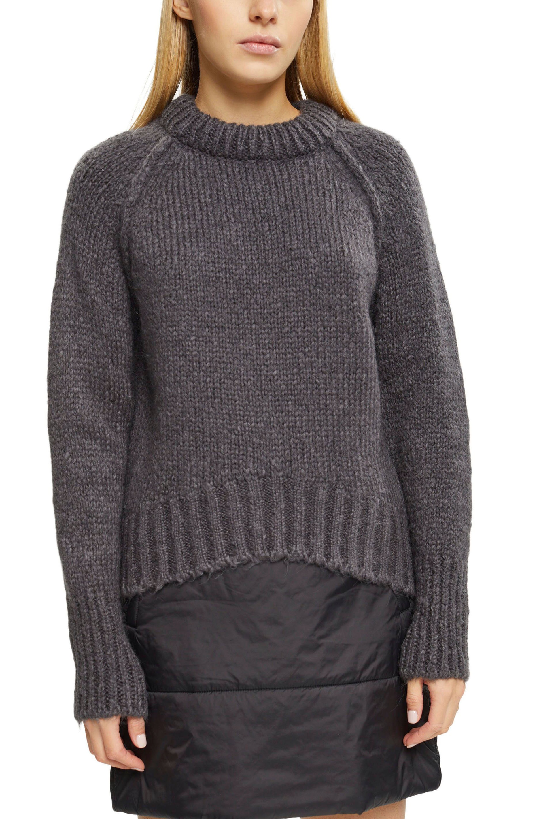 Image of Esprit Strickpullover, mit Raglanärmeln und breiten Rippstrickbündchen bei Ackermann Versand Schweiz