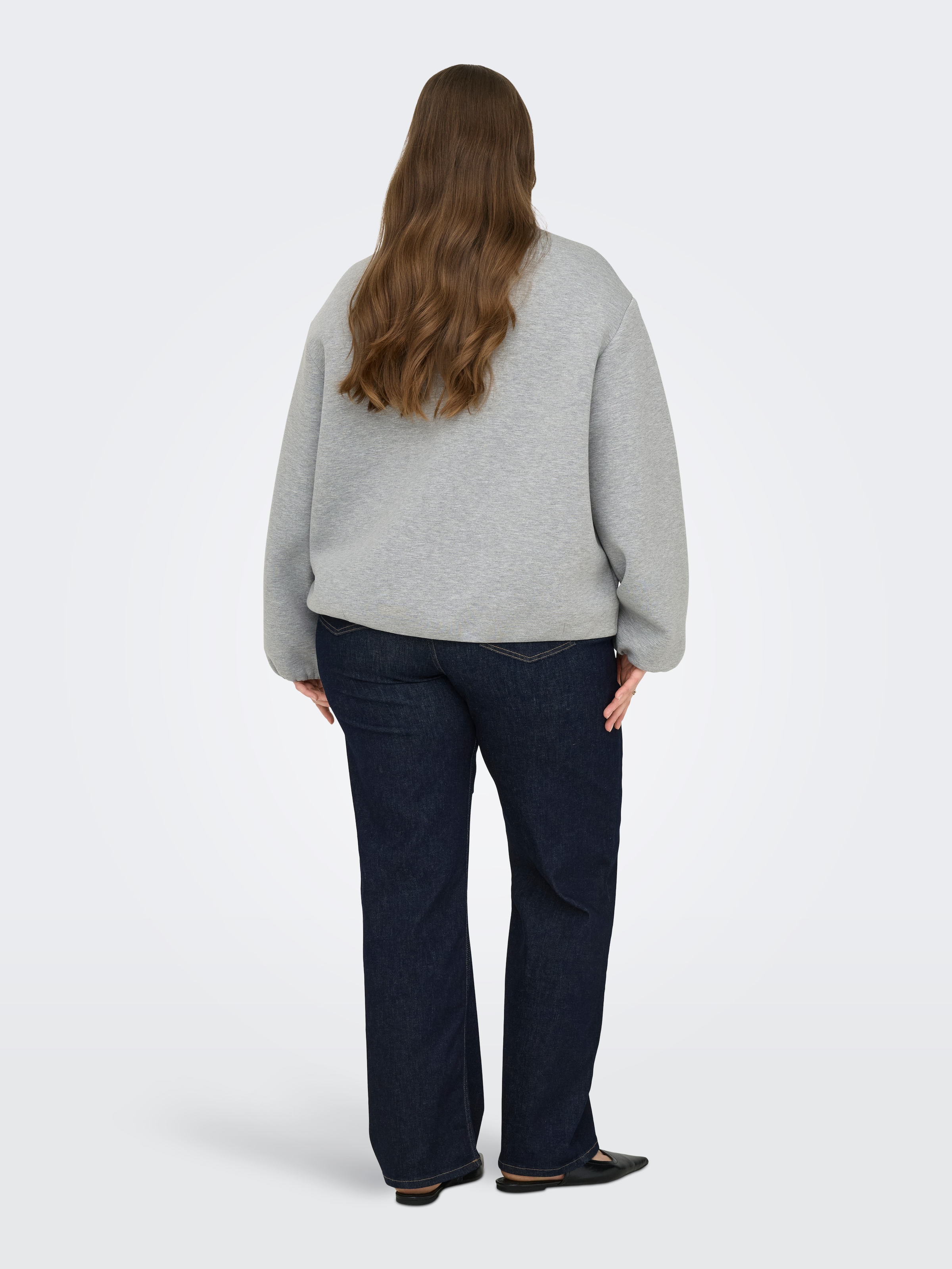 ONLY CARMAKOMA Blouson »CARELLIE SCUBA LIFE JACKET OTW NOOS« Materialmix, weit geschnitten