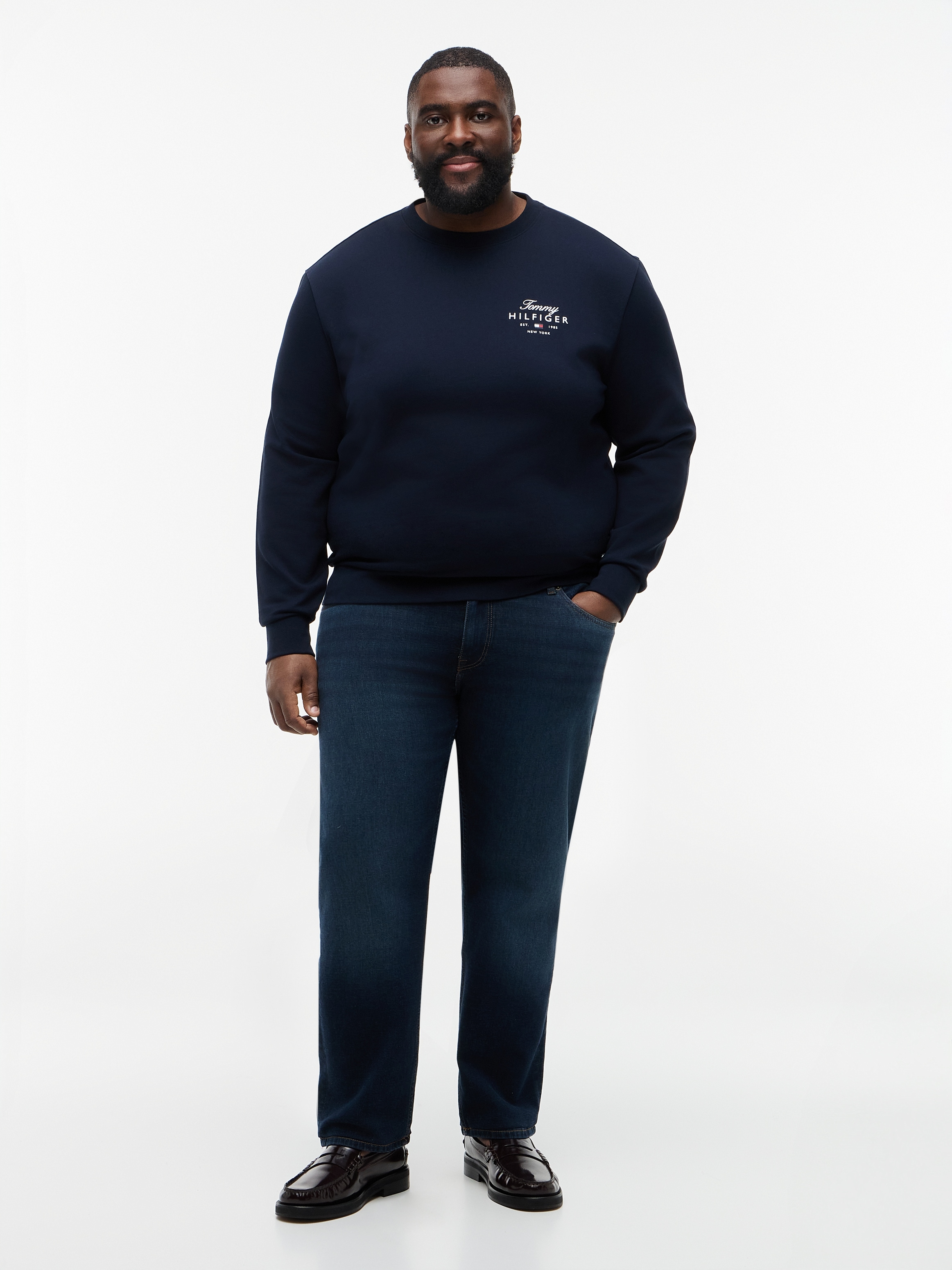 Tommy Hilfiger Big & Tall Sweatshirt »BT-SCRIPT STACK«, Grosse Grössen
