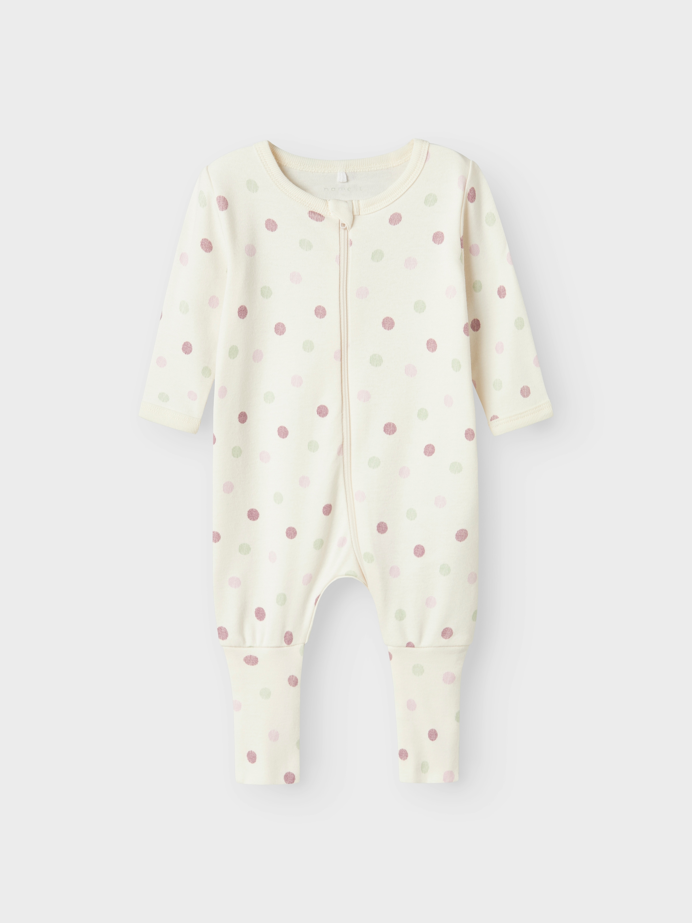 Name It Pyjama »NBFNIGHTSUIT 2P ZIP FF JET DOT NOOS« Paquet, 2 pièces