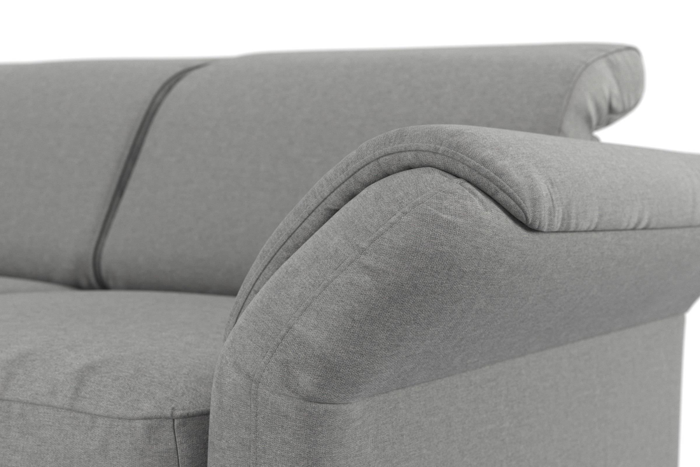 sit&more Ecksofa »Apulia L-Form« wahlweise Bettfunktion, Bettkasten und Kopf- und Armteilverstellung