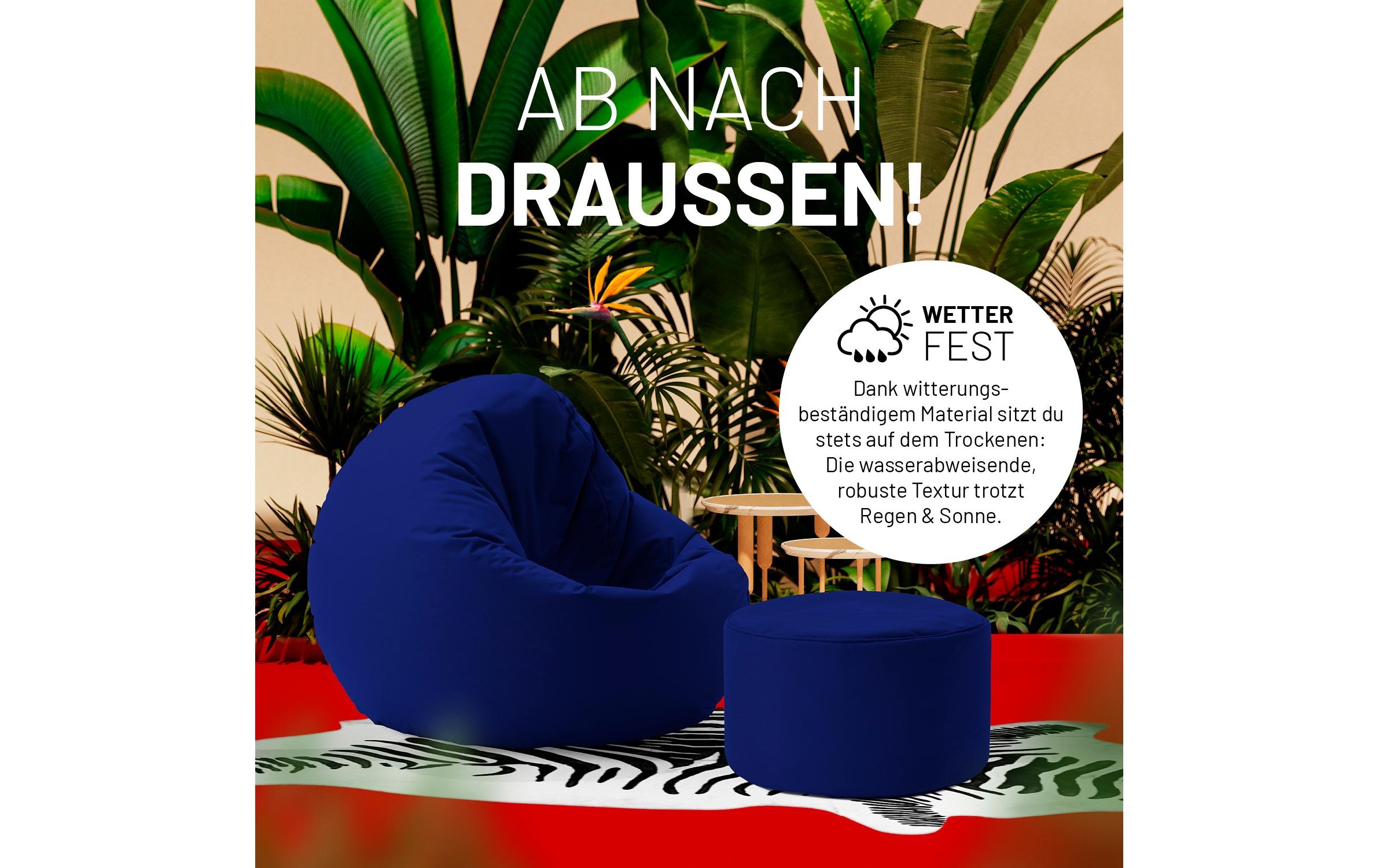 Lumaland Sitzsack »45 x 25 cm«, (1 St.)