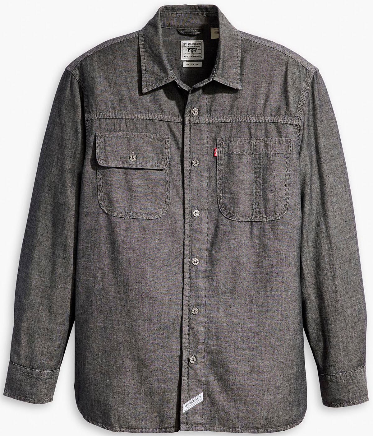 Levi's® Langarmhemd, LS AUBURN WORKER BLUES