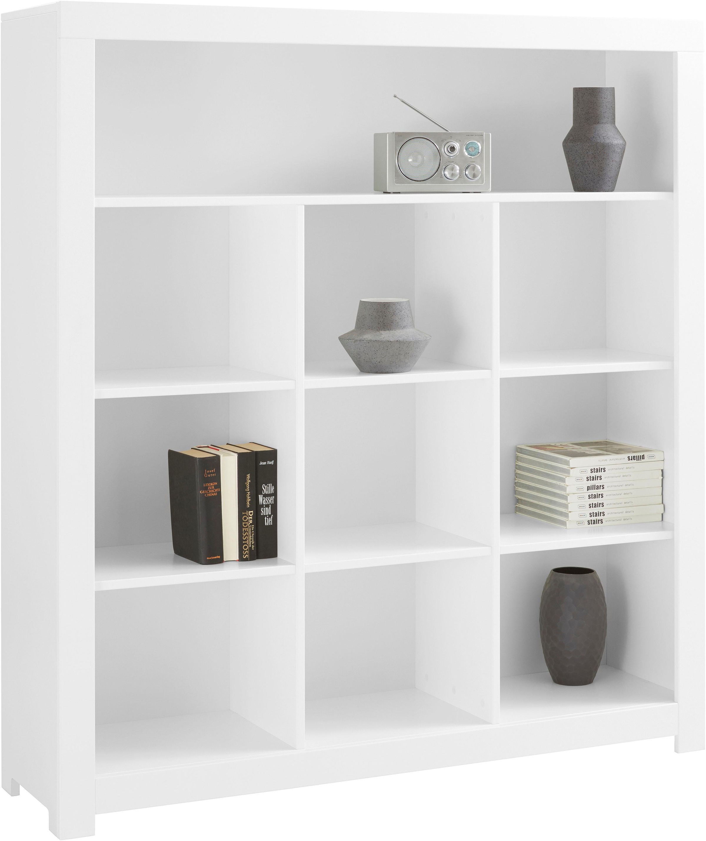 Image of INOSIGN Regal »Style«, mit vielen Fächern, für viele Stauraummöglichkeiten, in weiss/lackiert, Breite 145 cm bei Ackermann Versand Schweiz