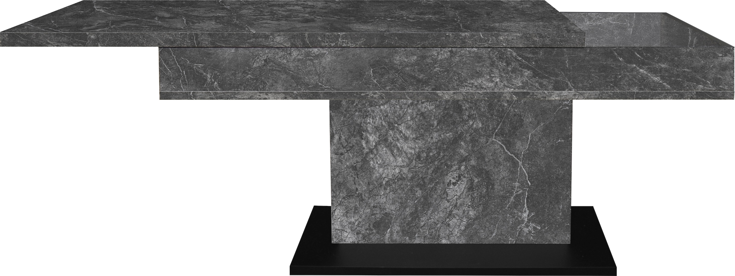 Mäusbacher Table basse »Lift Couchtisch« höhenverstellbar 58-77cm,Tischplatte aufziehbar, Staufach, 110cm breit