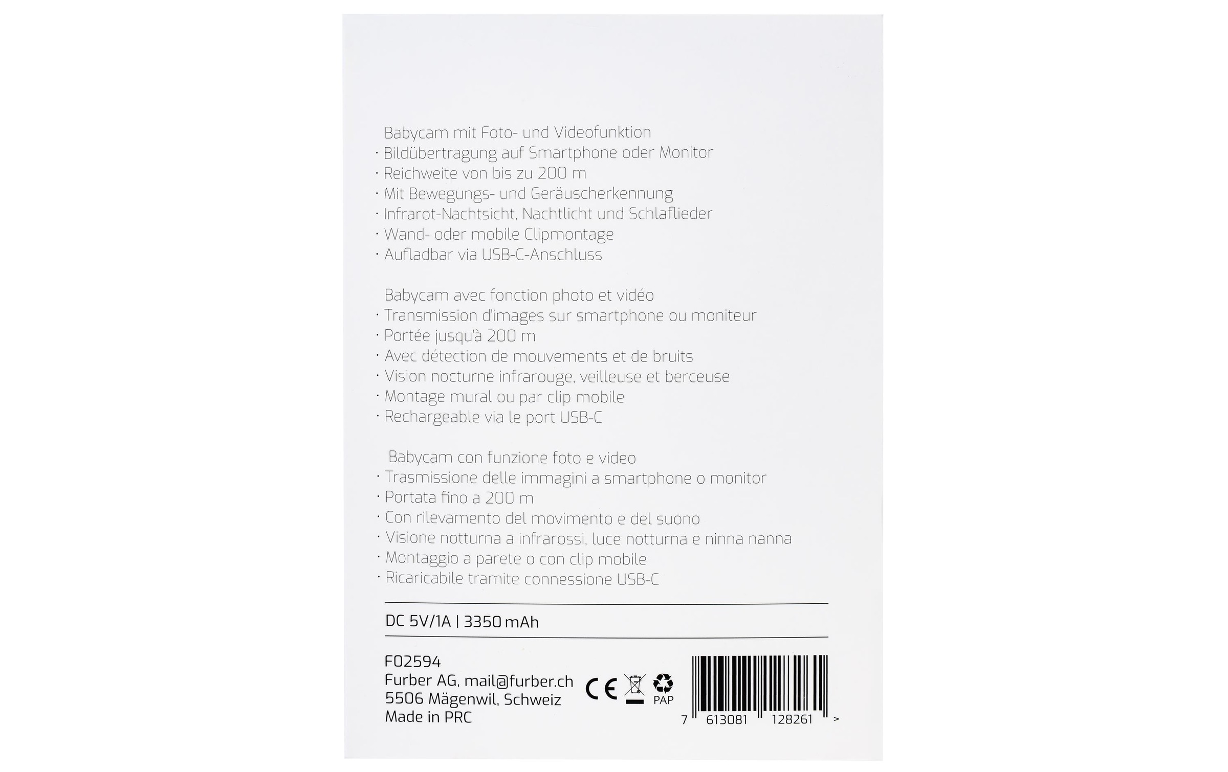 FURBER Babyphone »DUAL mobil«