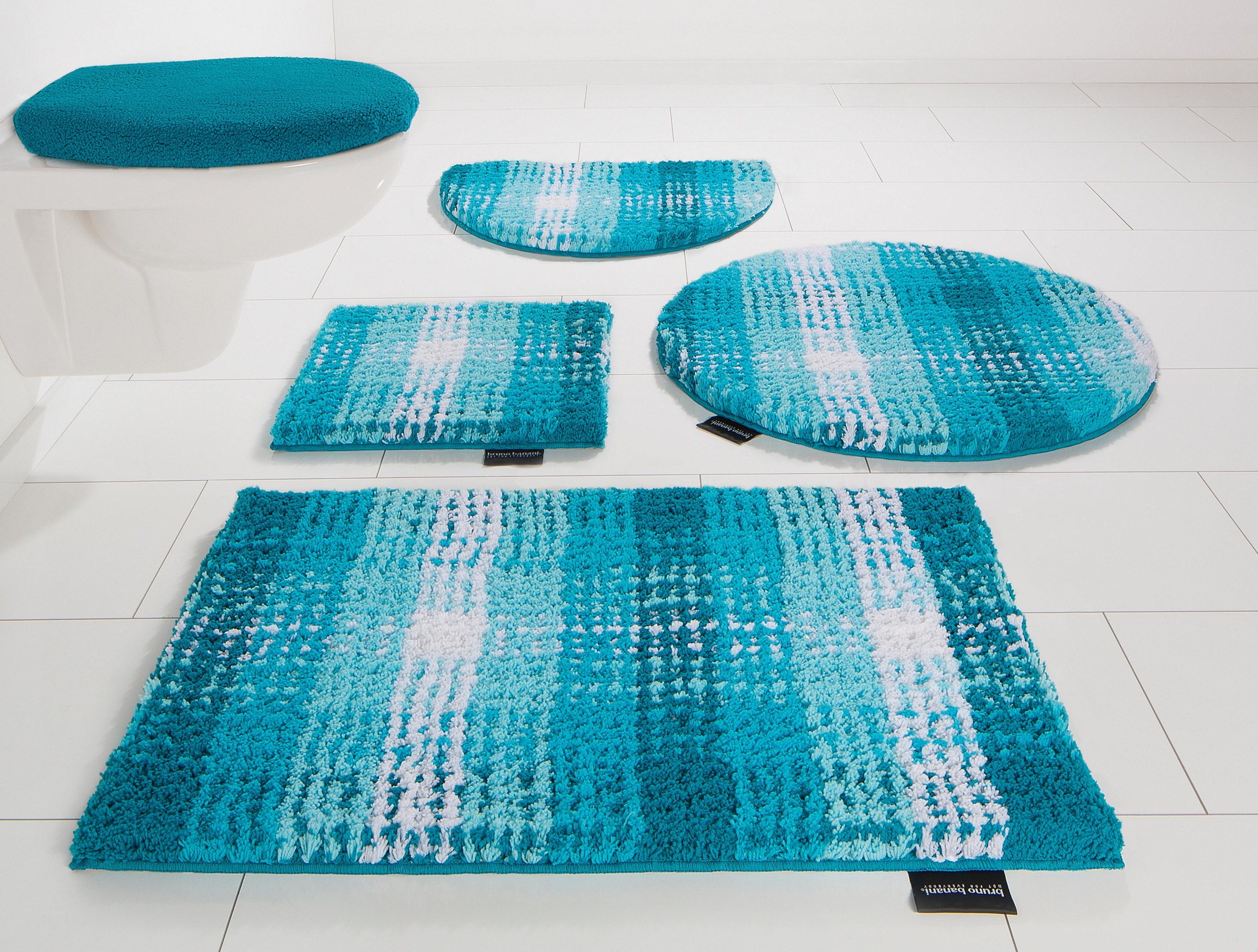 Image of Bruno Banani Badematte »Kyros«, Höhe 25 mm, rutschhemmend beschichtet bei Ackermann Versand Schweiz