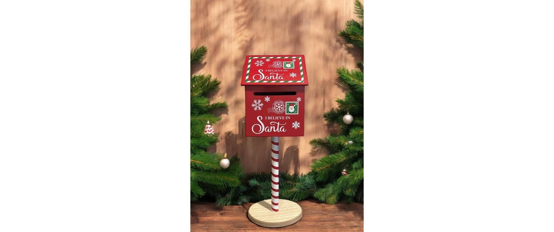 Dameco Figurine de Noël »Deko Briefkasten Santa«