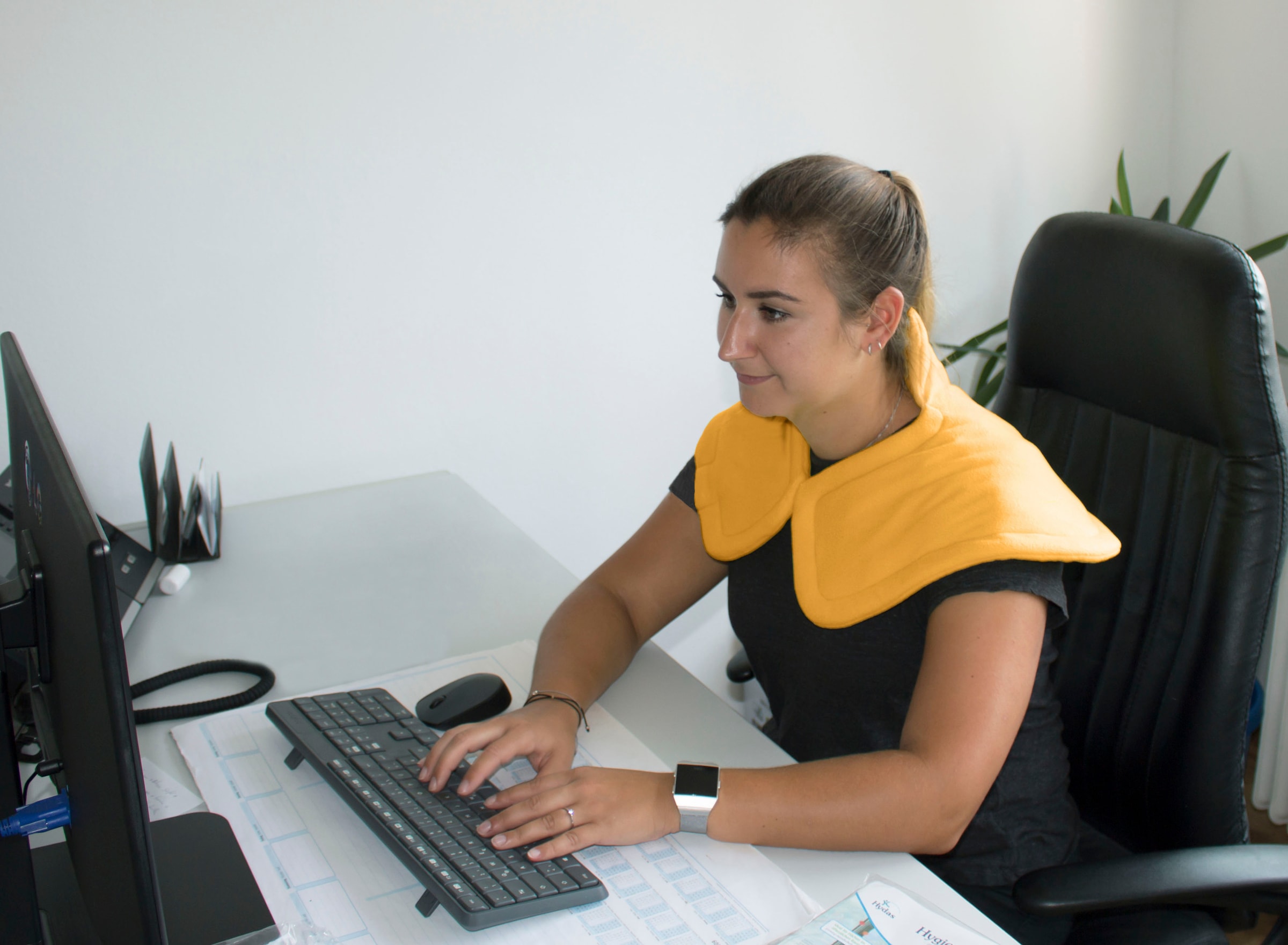 Hydas Heizkissen »mit innovativer Füllung für ein intensives Wärmeerlebnis«, 4 Temperaturstufen, optimale Passform, weicher hautfreundlicher Stoff