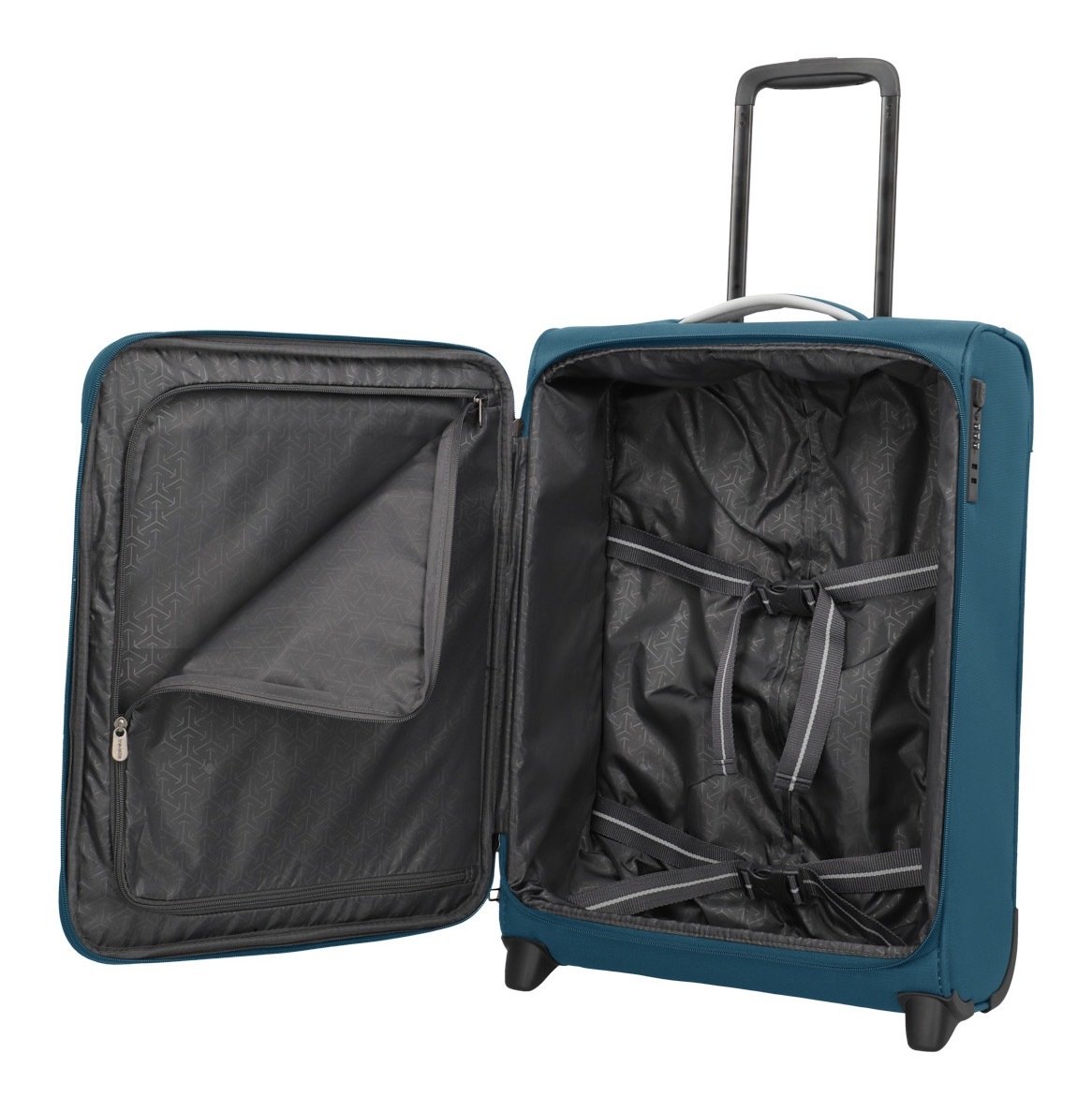 travelite Trolley pour bagages à main »JETPACK Multi Light 2 Cabin Handgepäck Koffer« 41 litre 2 Rollen bagage souple, compatible Ryanair, Condor et de nombreuses compagnies aériennes courantes