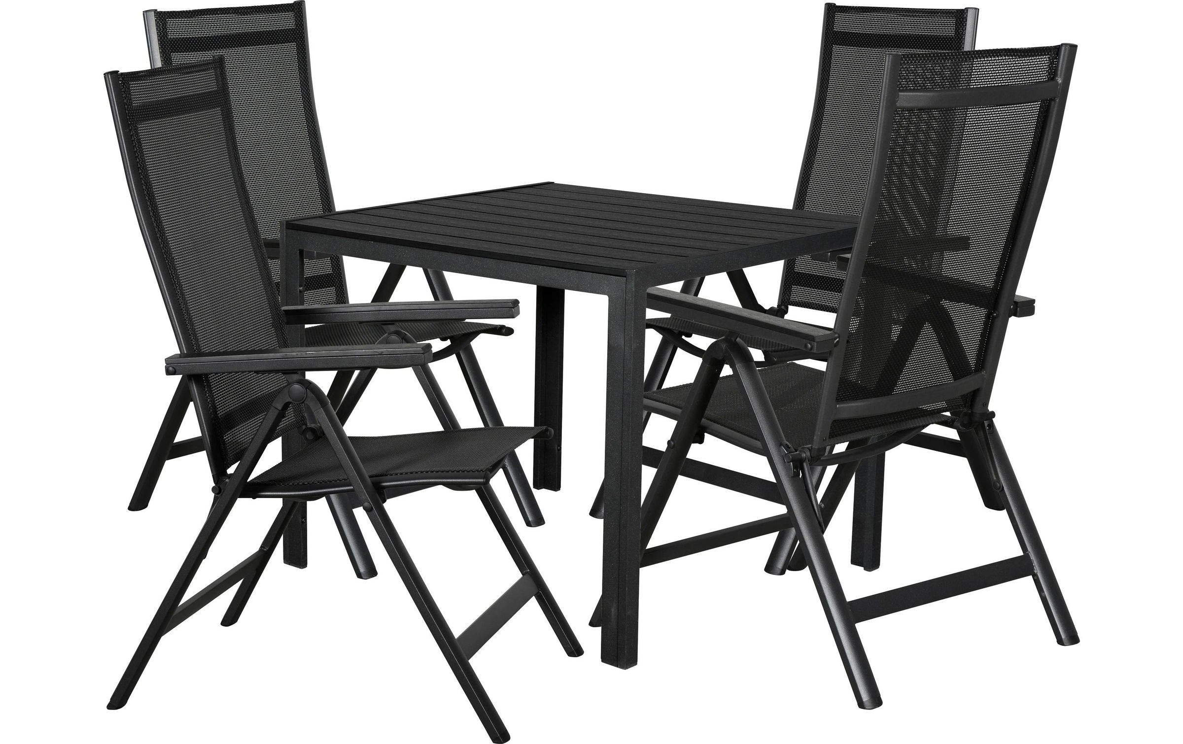 Schou Table de jardin »Noah 90 x 90cm« Gartentisch mit wetterfestem Gestell und pflegeleichter Tischplatte