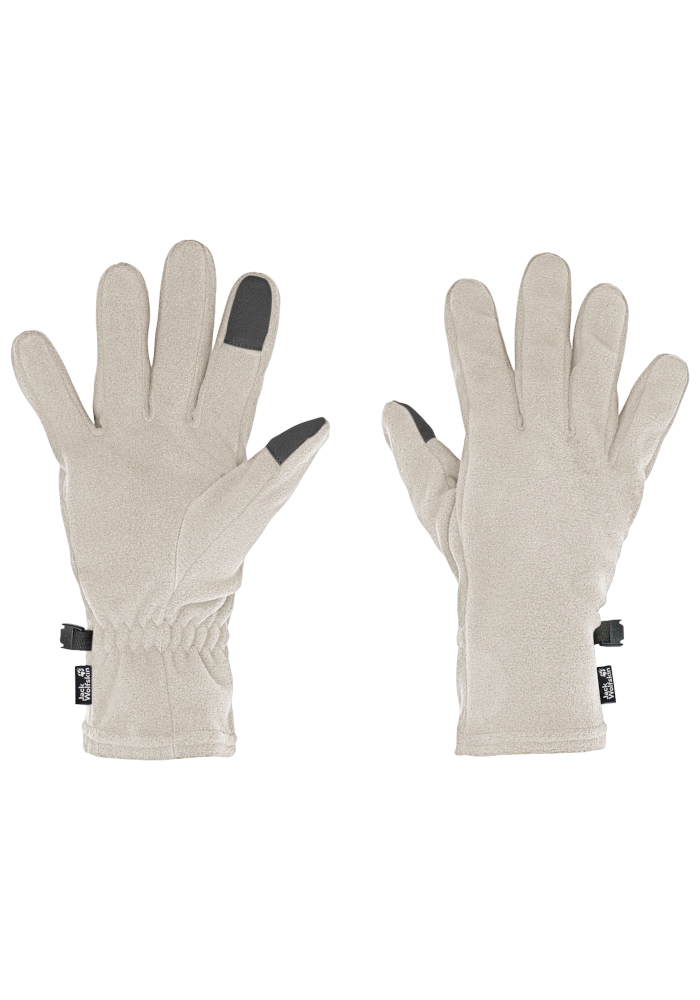 Jack Wolfskin Gants de peau »REAL STUFF GLOVE« Gants en polaire, légers, compatibles écran tactile