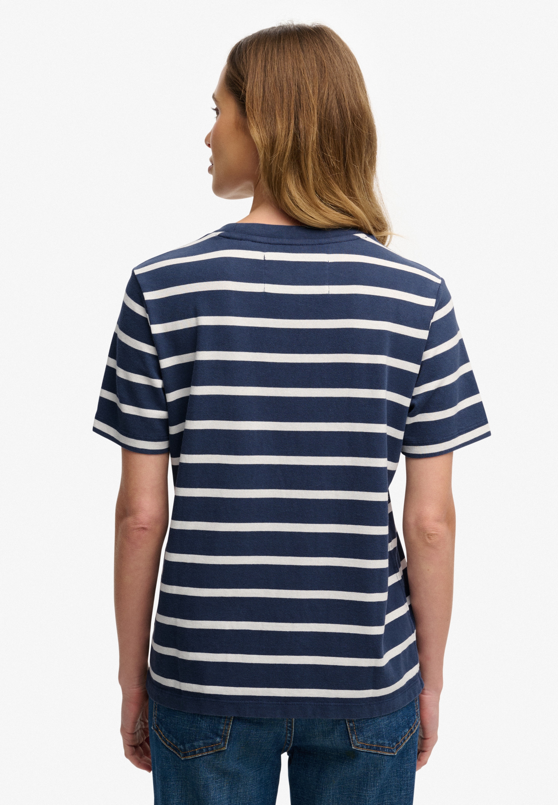 Superdry T-shirt à manches courtes »Heritage Hamptons Stripe Tee«