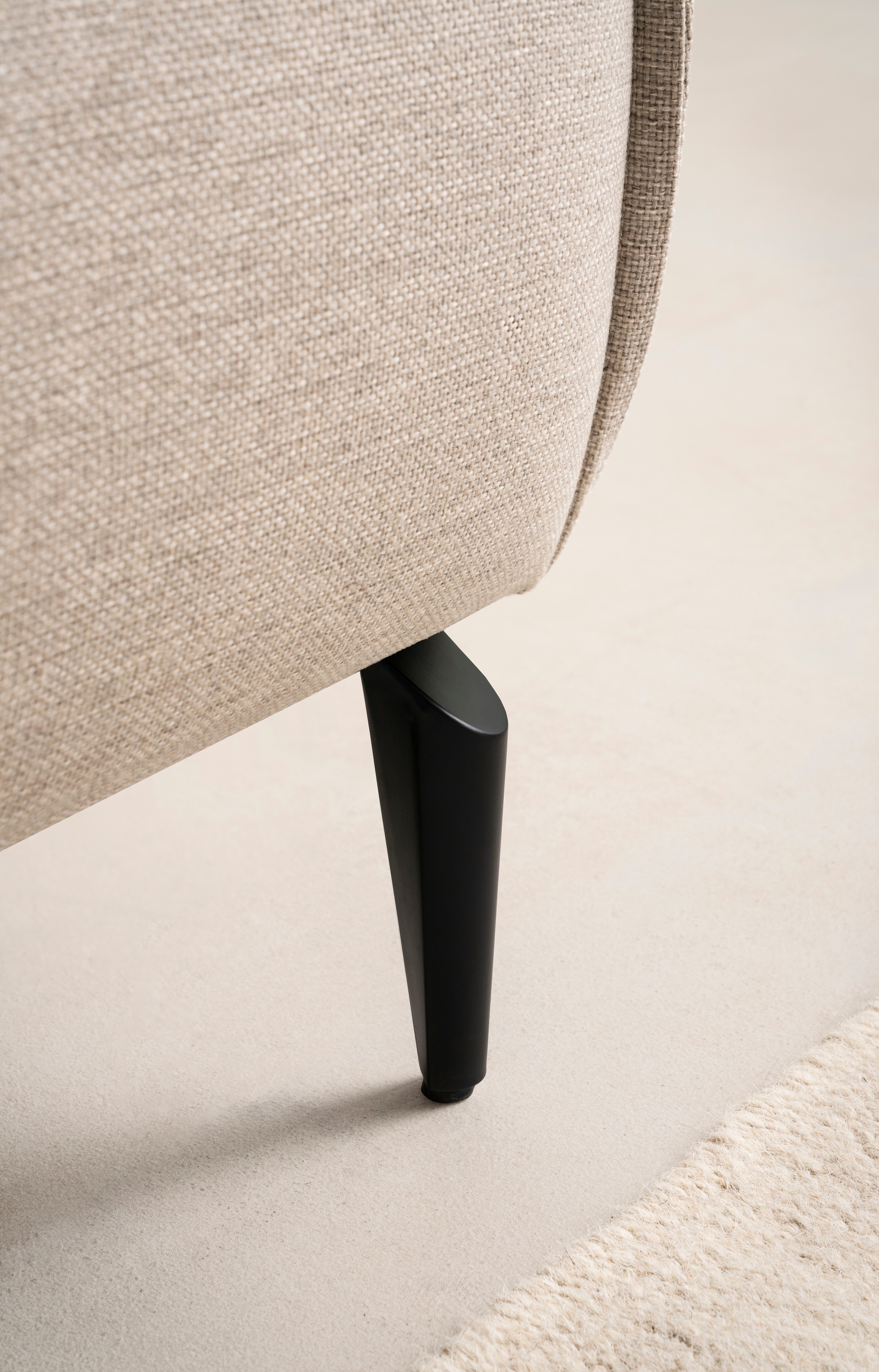 Home affaire Sitzgruppe »TVINNU, Polsterecke L-Form, Schlaffunktion, mit Hocker« Set, 2 Stk. tlg. Set, stellbar zum Schlafsofa (Krokodilverbinder)