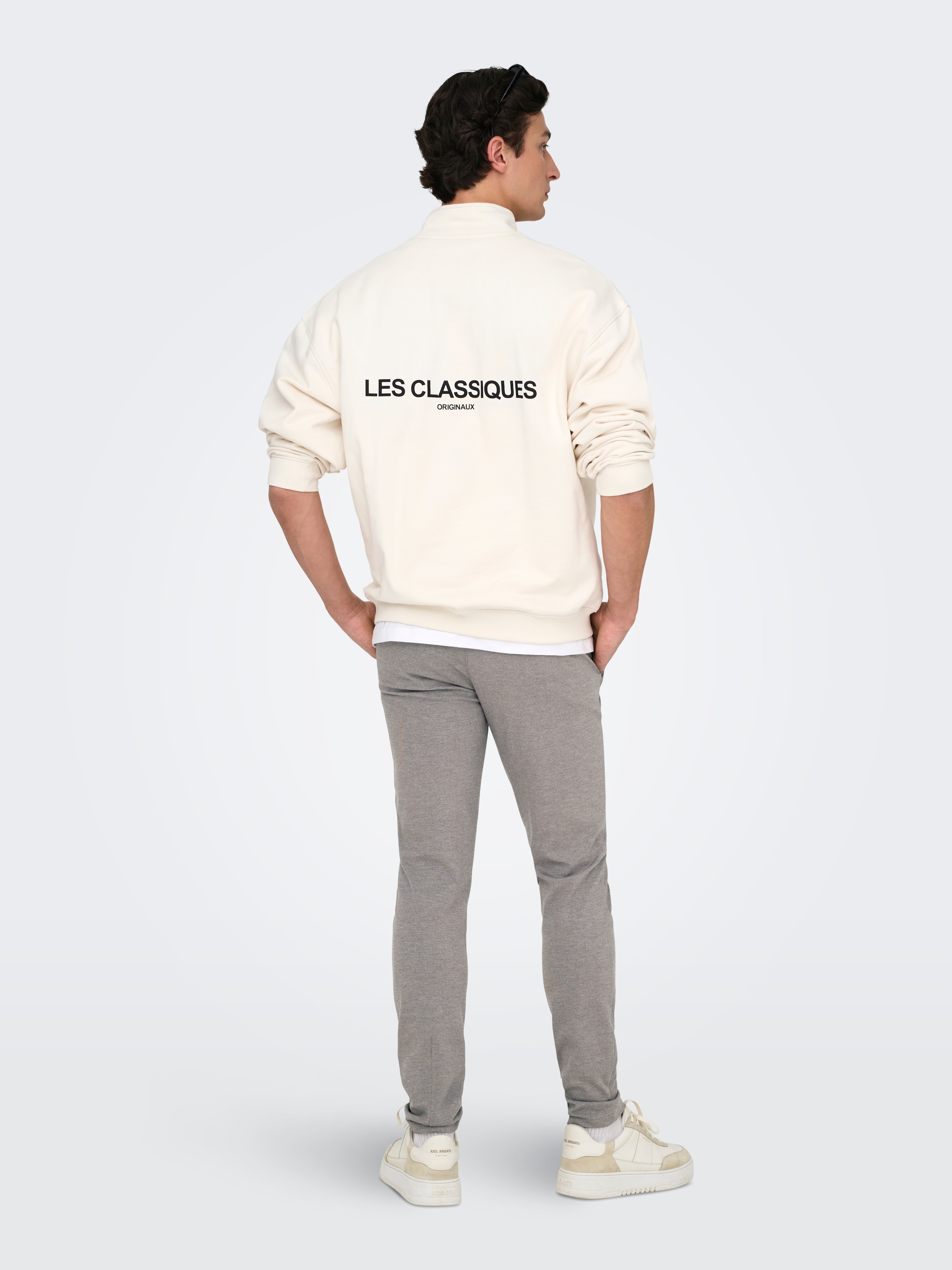 ONLY & SONS Chinos »ONSMARK SLIM TAP DITSY 2912 PANT NOOS«  Viskosemischung, slim fit