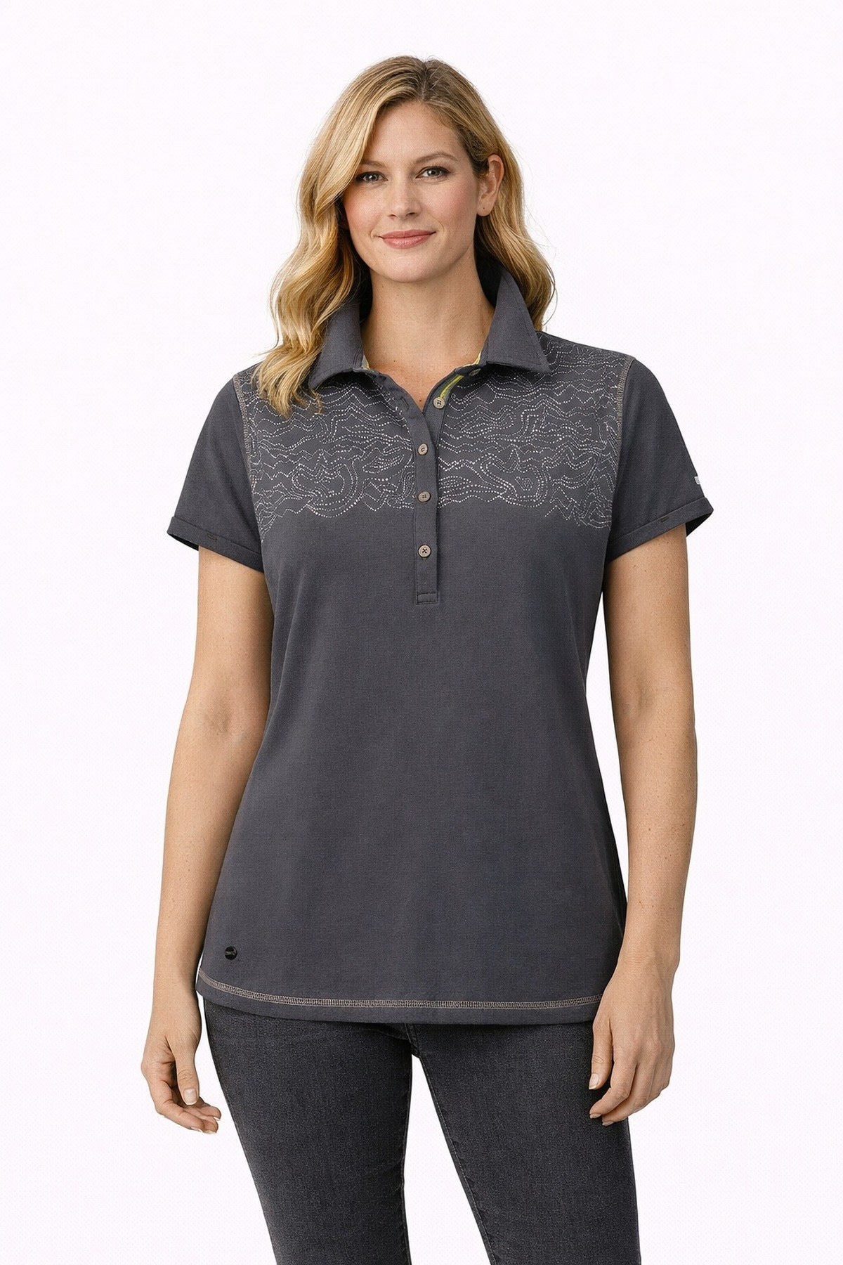 LPO Poloshirt »Funktionspolo Charlotte« Auch in Grossen Grössen erhältlich