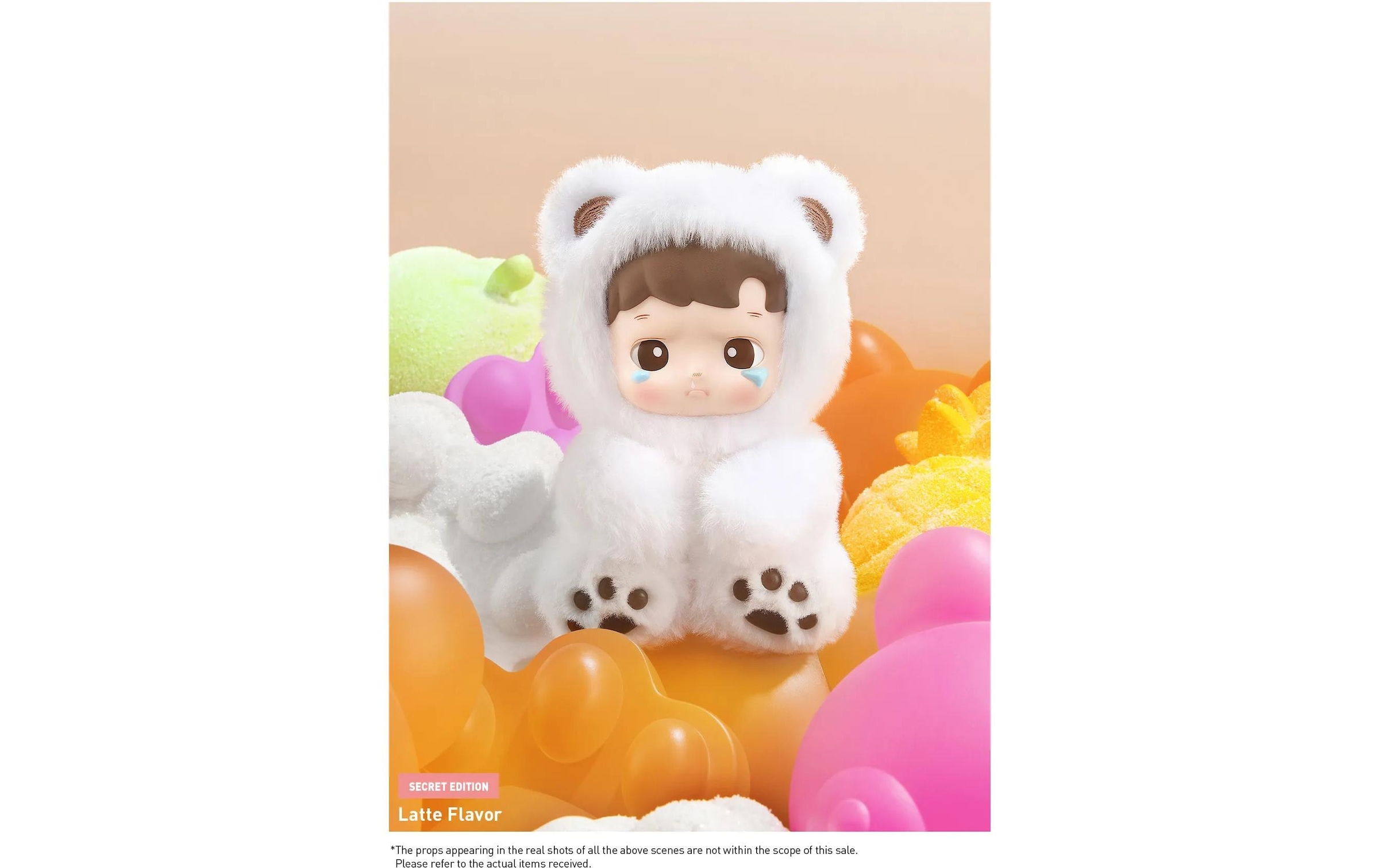 Plüschfigur »Pop Mart Plüsch-Anhänger Hacipupu Gummy Bear Blind Box«