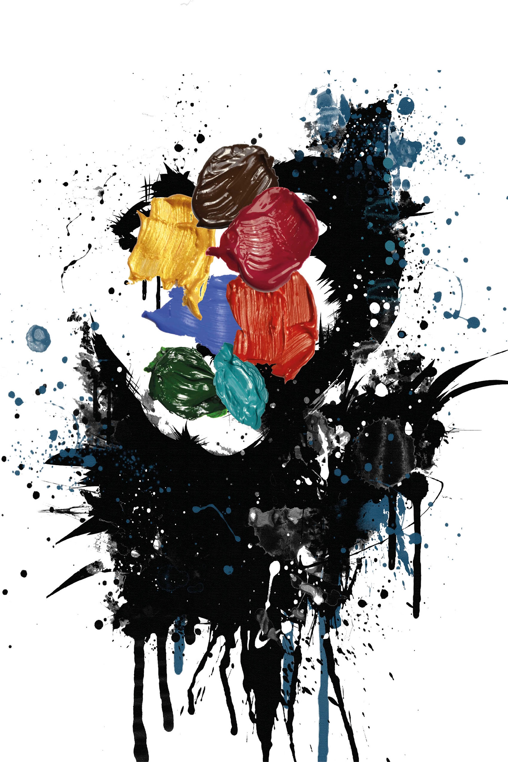 queence Leinwandbild »Kunstwerk« Abstrakt | Abstrakte | Kunst | klassische Fantasie Premium-Leinwandstoff, Handarbeit aus Deutschland