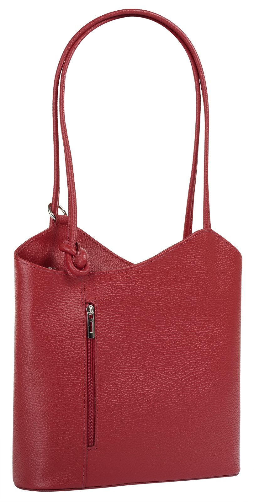 Cluty Sac à dos de ville echt Leder, Made in Italy