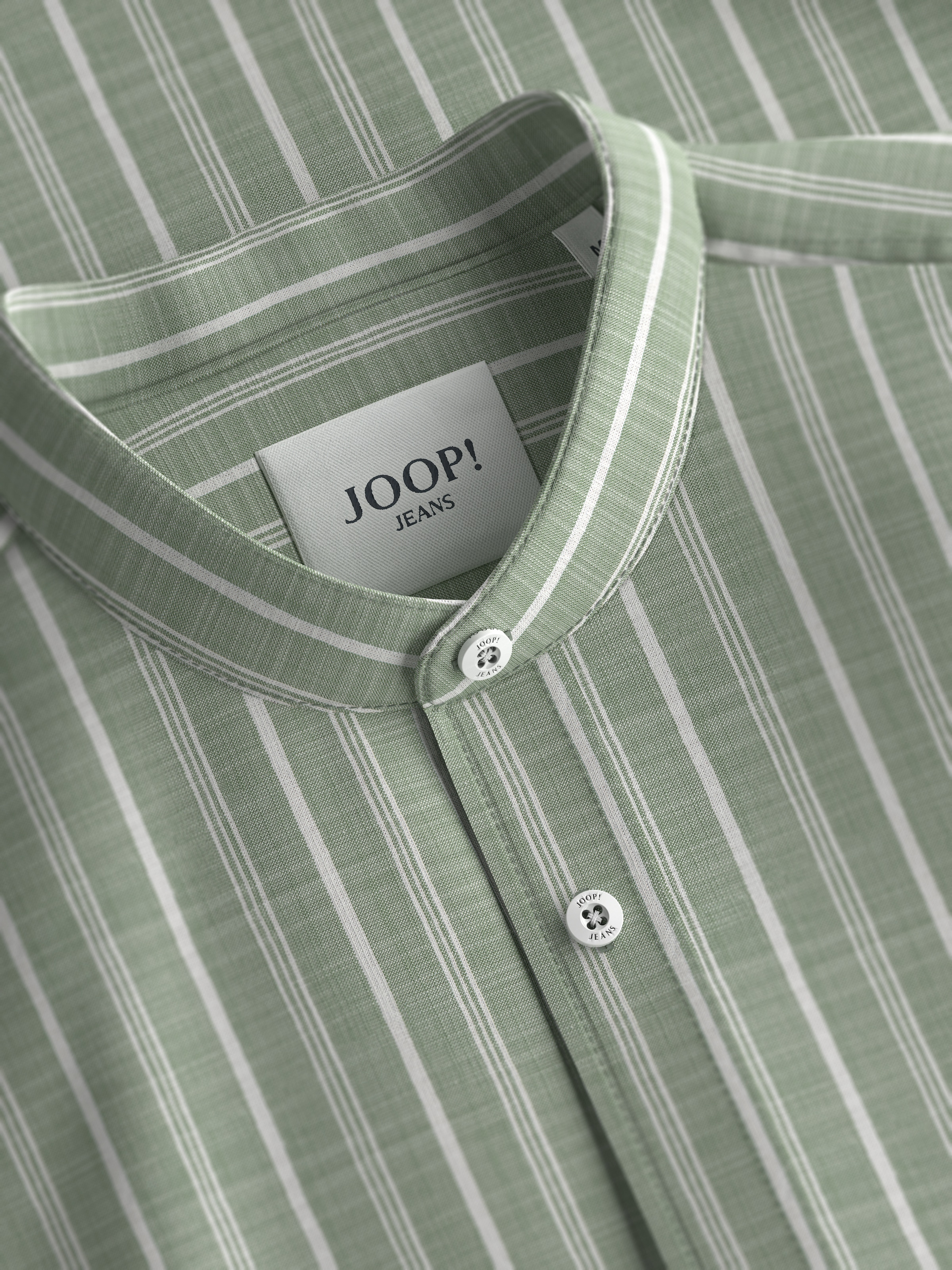 Joop Jeans Langarmhemd »Hedde-W«, Mit Rundhalsausschnitt