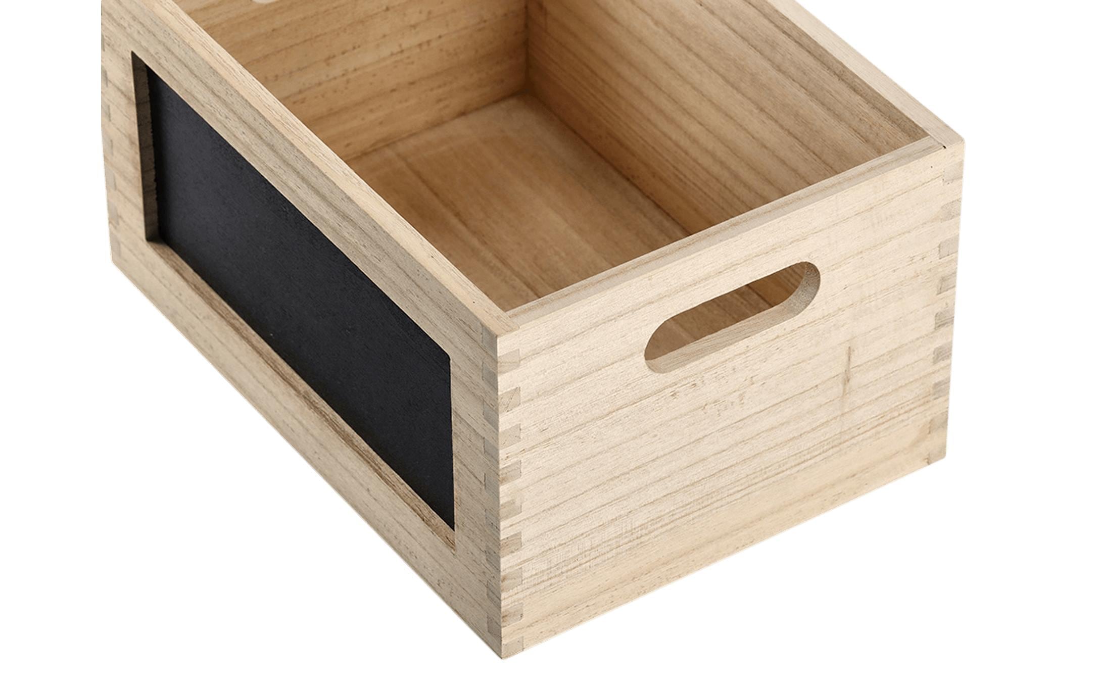 Zeller Present Kiste »mit Beschriftung Nature«