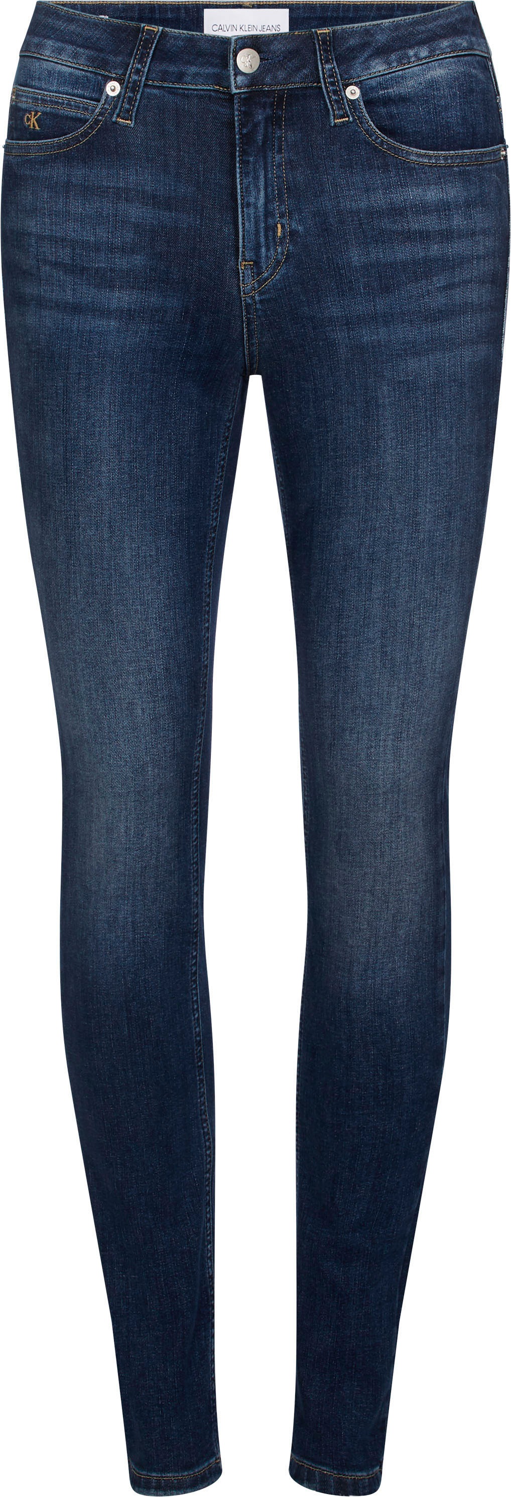 Image of Calvin Klein Jeans Skinny-fit-Jeans »CKJ 011 MID RISE SKINNY«, mit Fadeout Effekt, Calvin Klein Jeans Markenlabel & CK Stickerei bei Ackermann Versand Schweiz