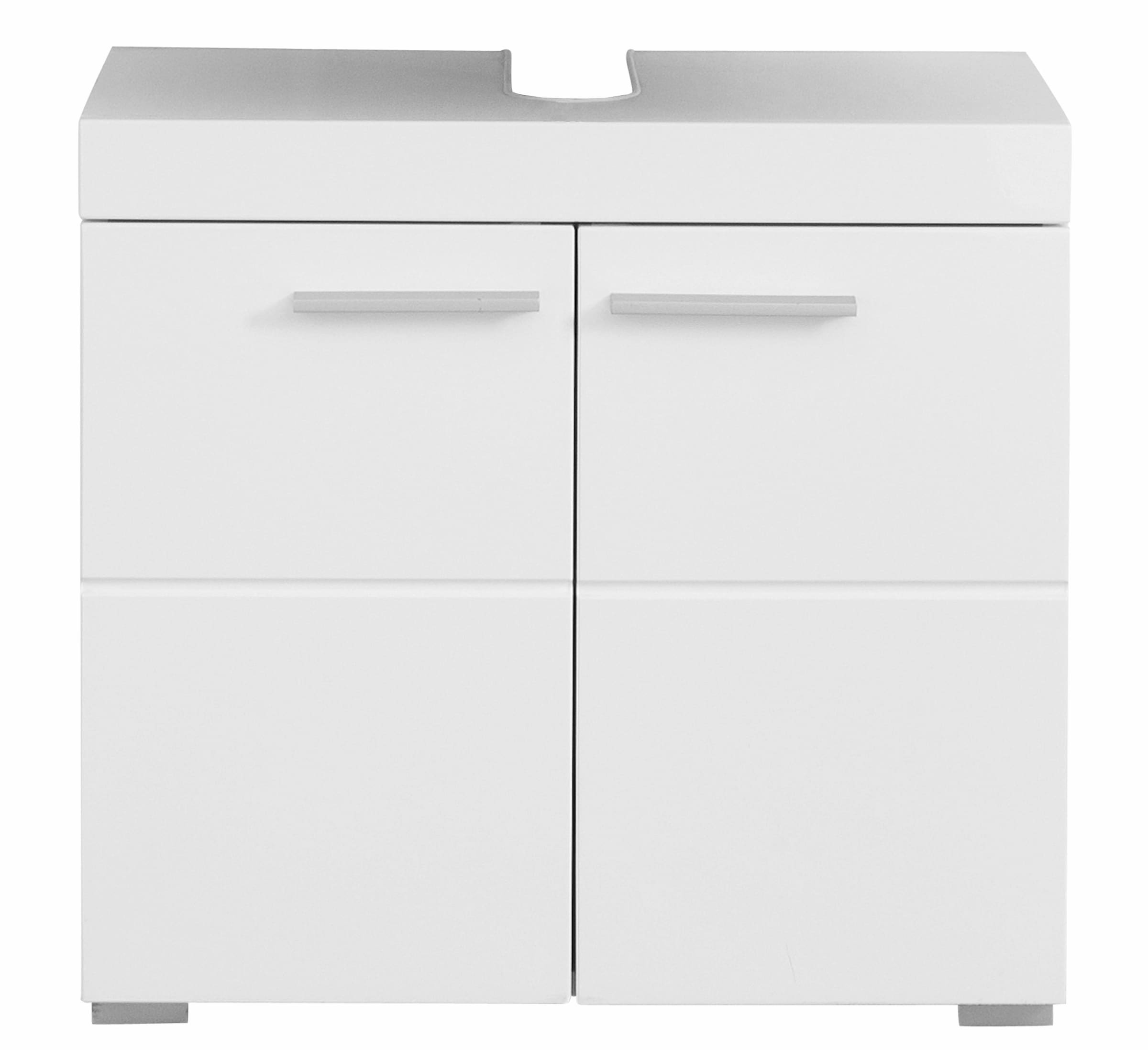 INOSIGN Waschbeckenunterschrank »Avena«, Waschtisch 2türig- Aussparung 26/8 cm - (B/T/H) 60/34/56 cm