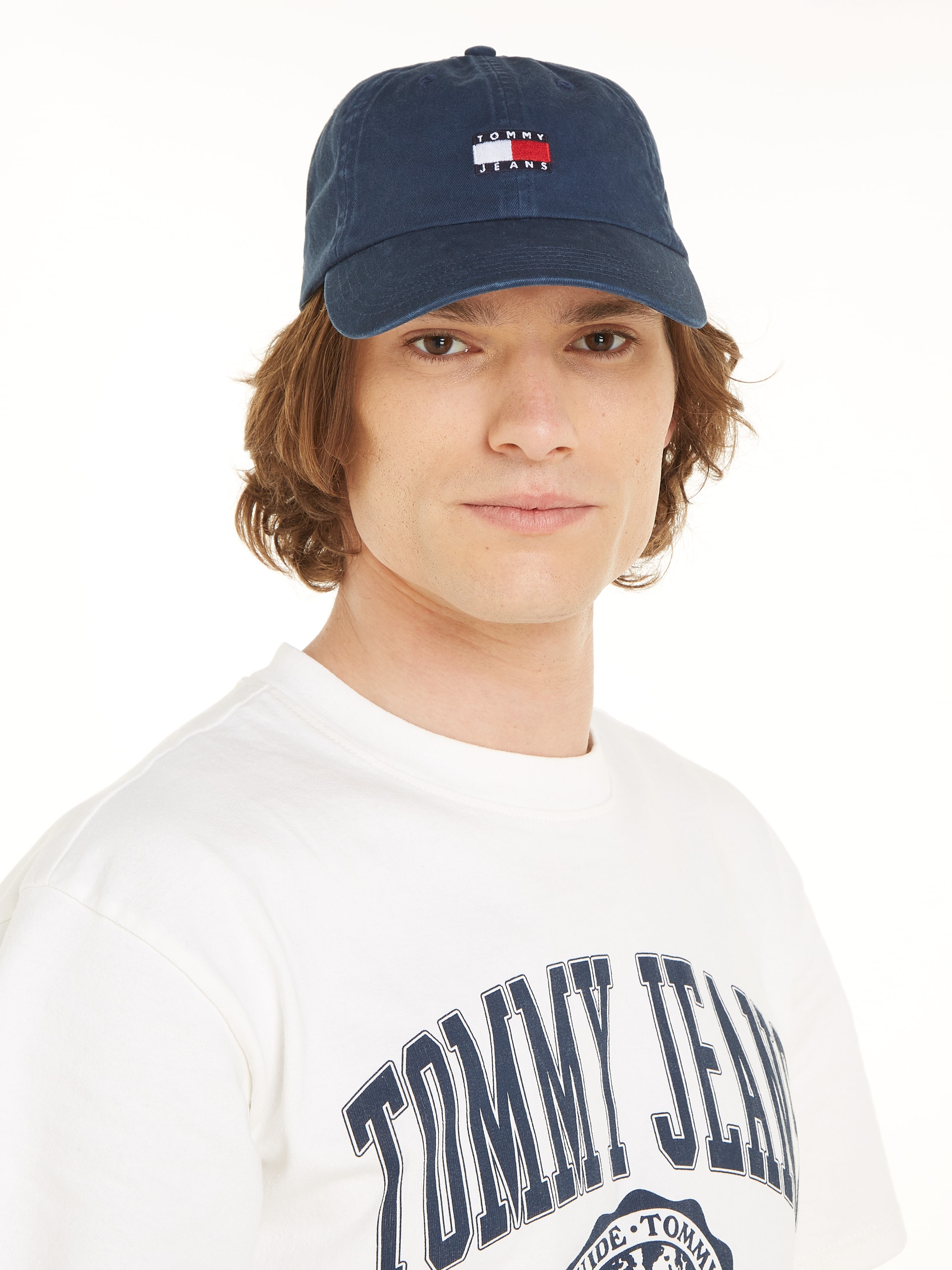 Tommy Jeans Baseball Cap »TJM HERITAGE CAP«, mit grosser Logostickerei