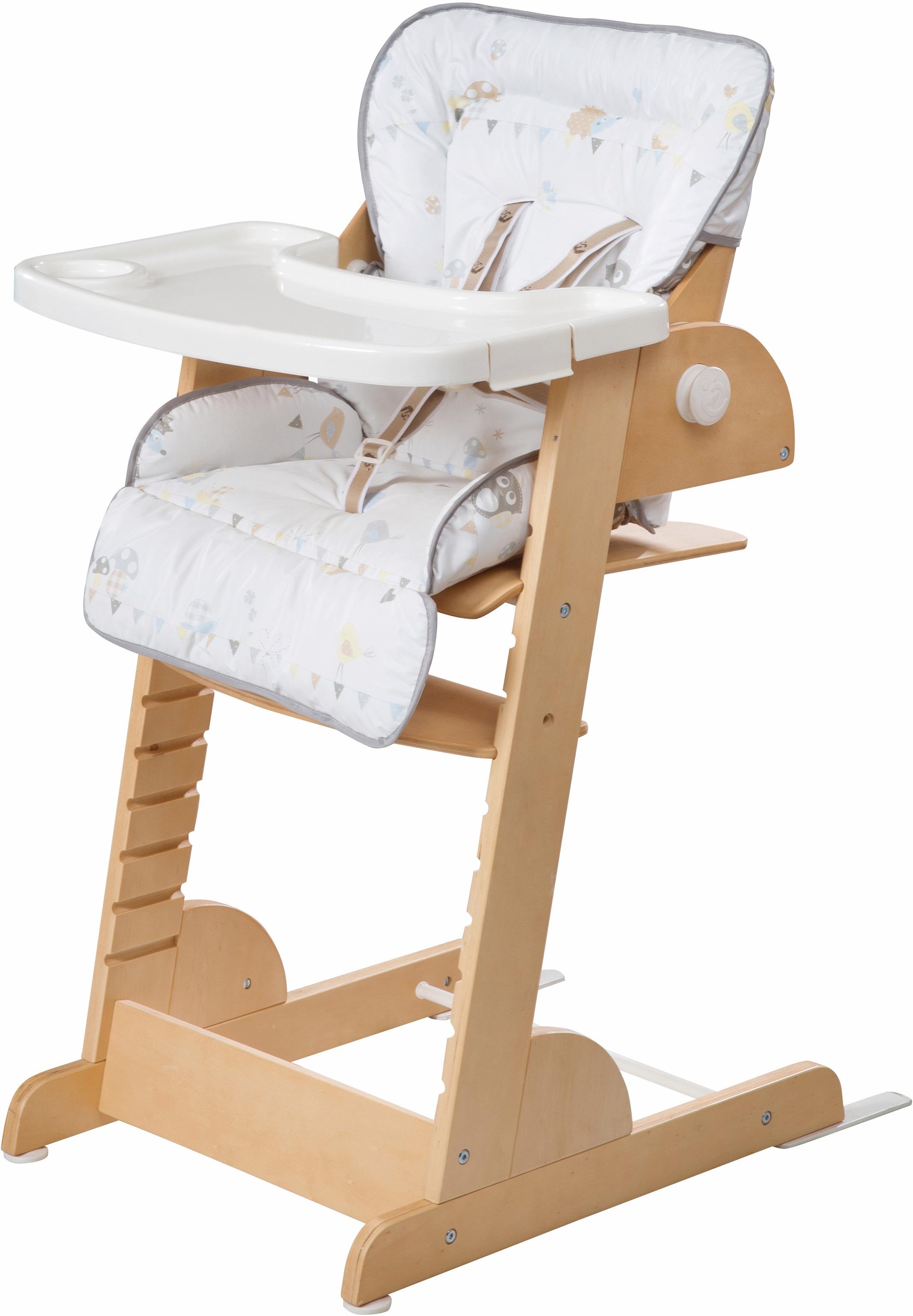 Image of roba® Hochstuhl »Treppenhochstuhl, Chill Up, natur«, aus Holz bei Ackermann Versand Schweiz